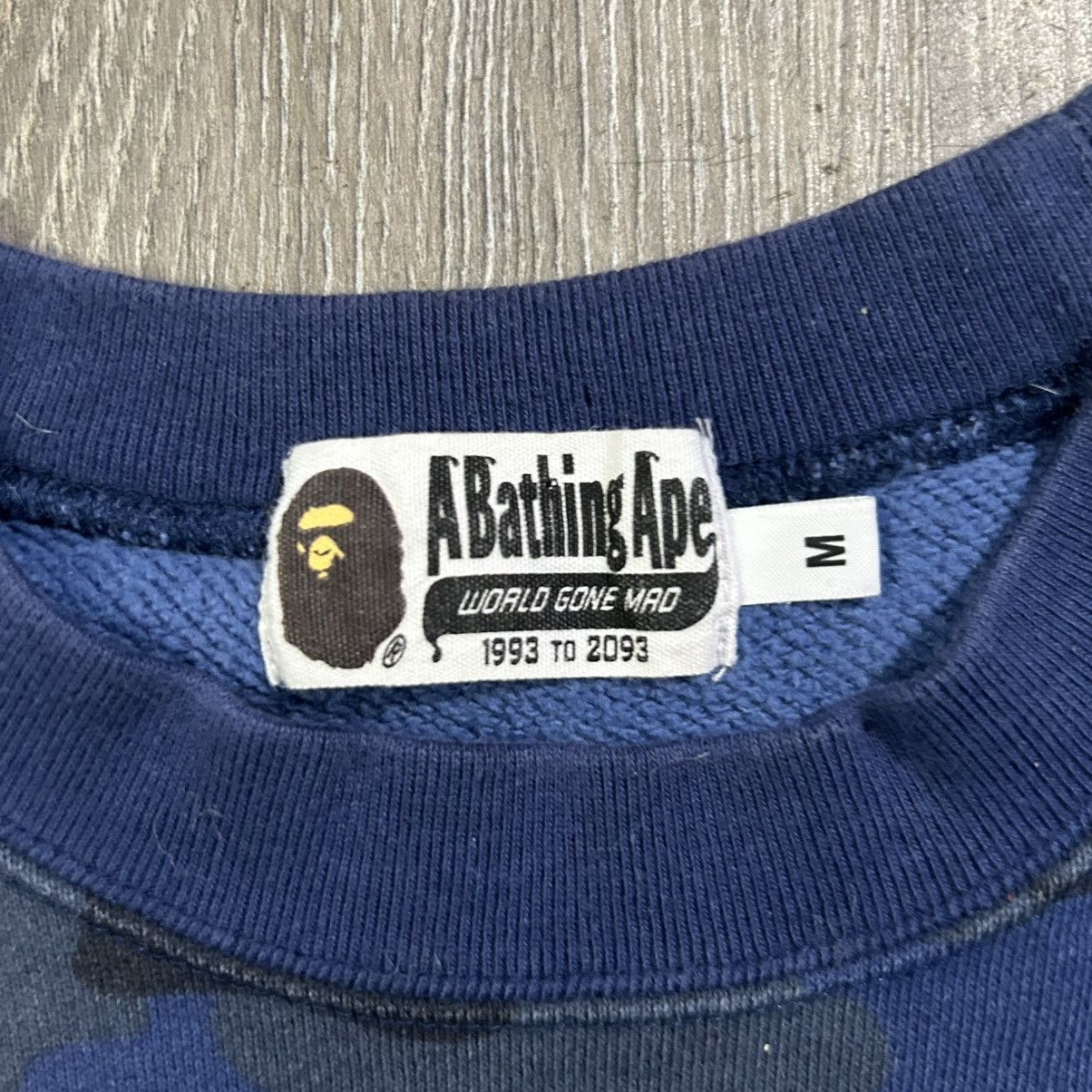 Bape BAPE Blue Camo Sweatshirt Size US M / EU 48-50 / 2 - 4 Thumbnail