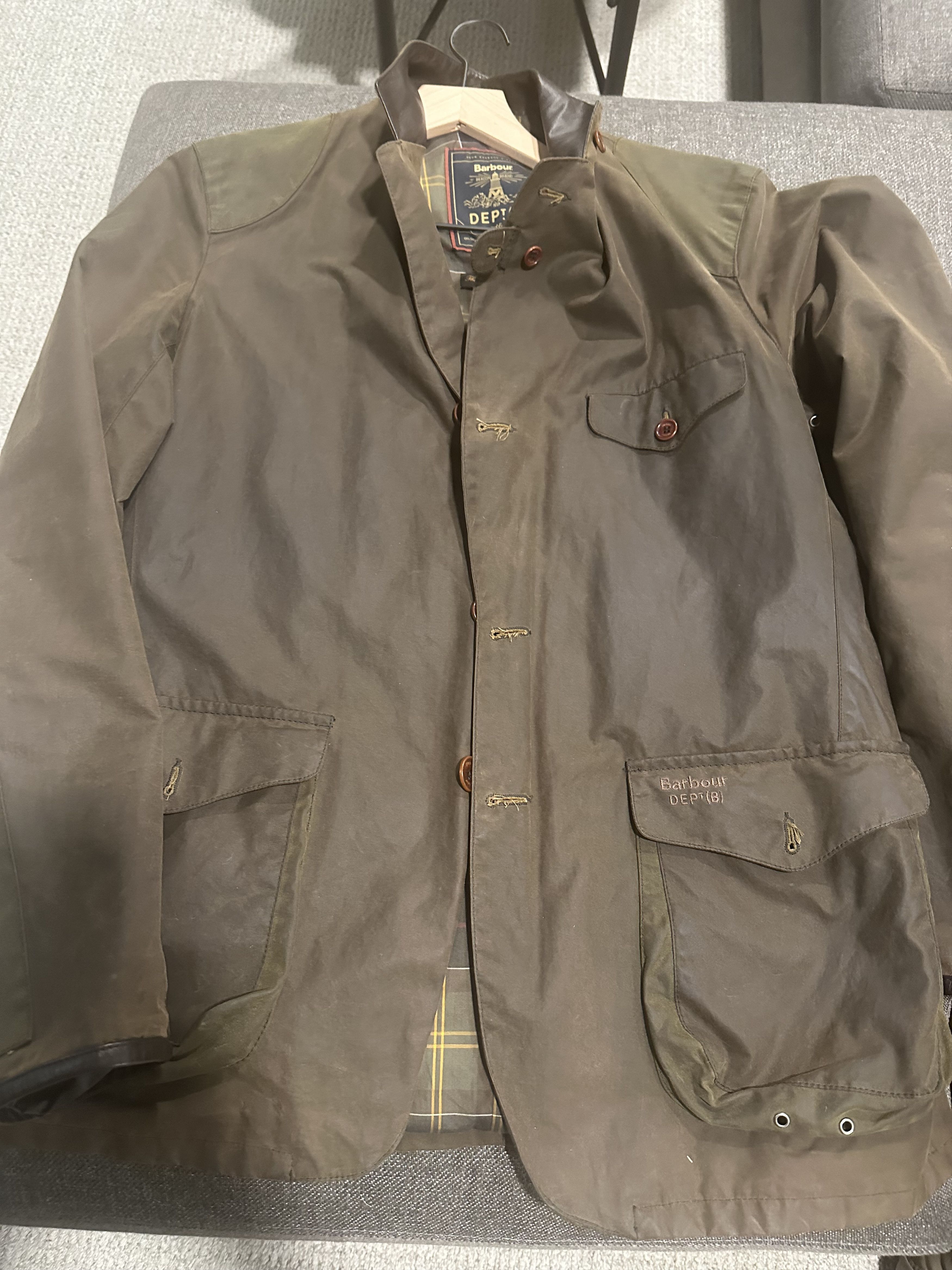 Barbour Department B Commander Jacket Size US L / EU 52-54 / 3 - 2 Thumbnail