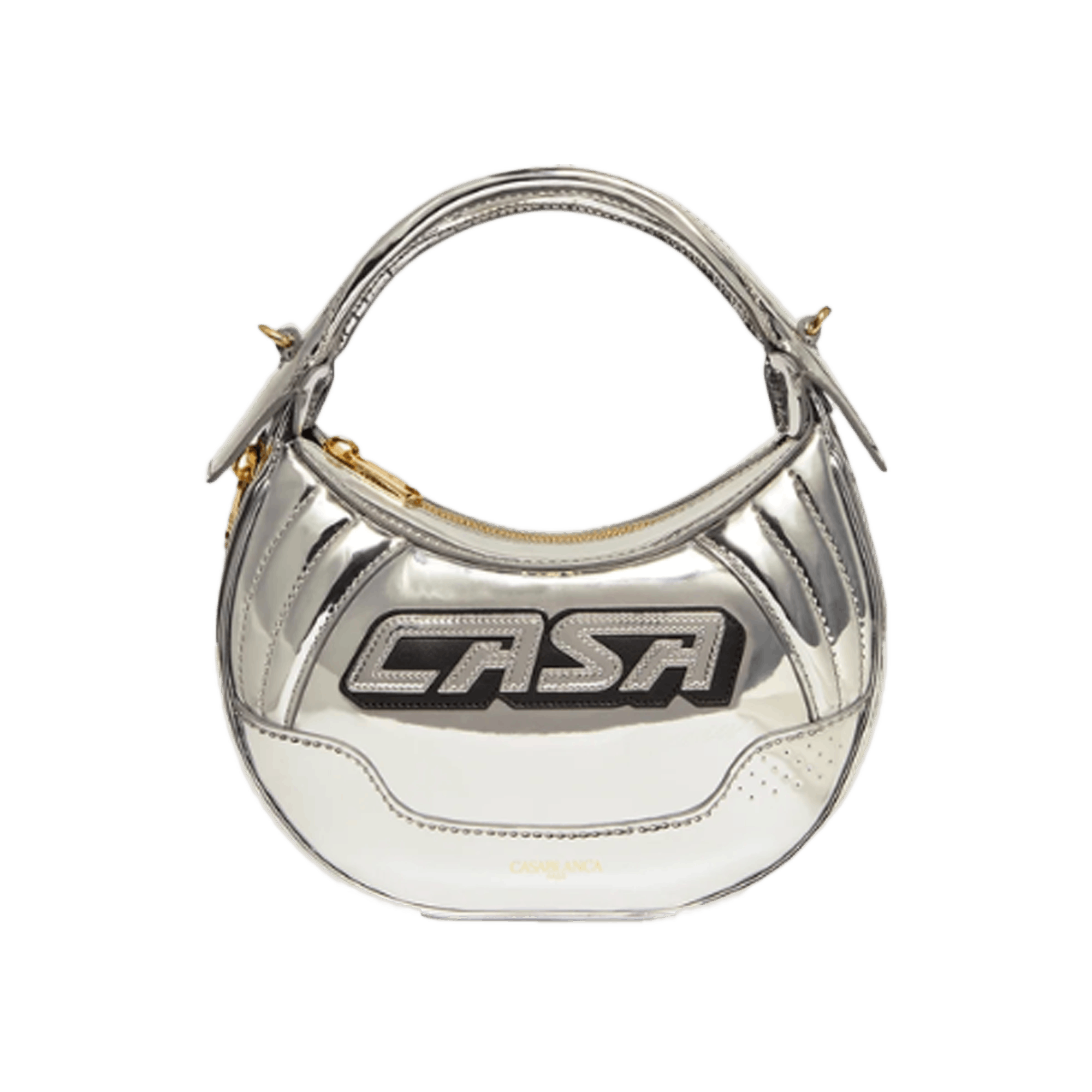 Casablanca Silver Biker Bag Size ONE SIZE - 1 Thumbnail