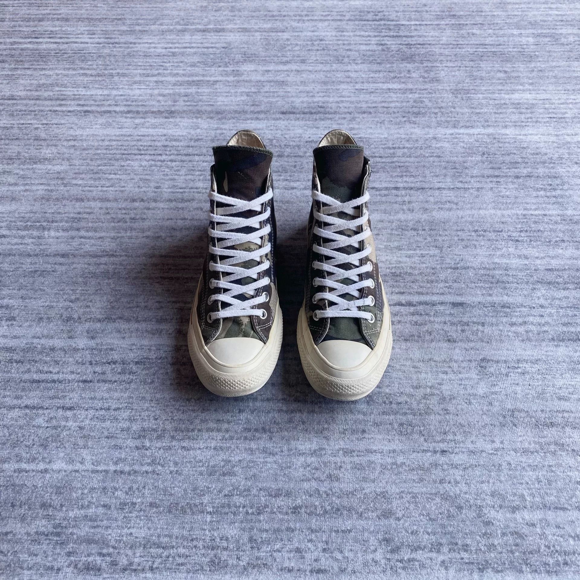 Nigo converse addict nigo camouflage high tops Size US 7 / EU 40 - 1 Thumbnail