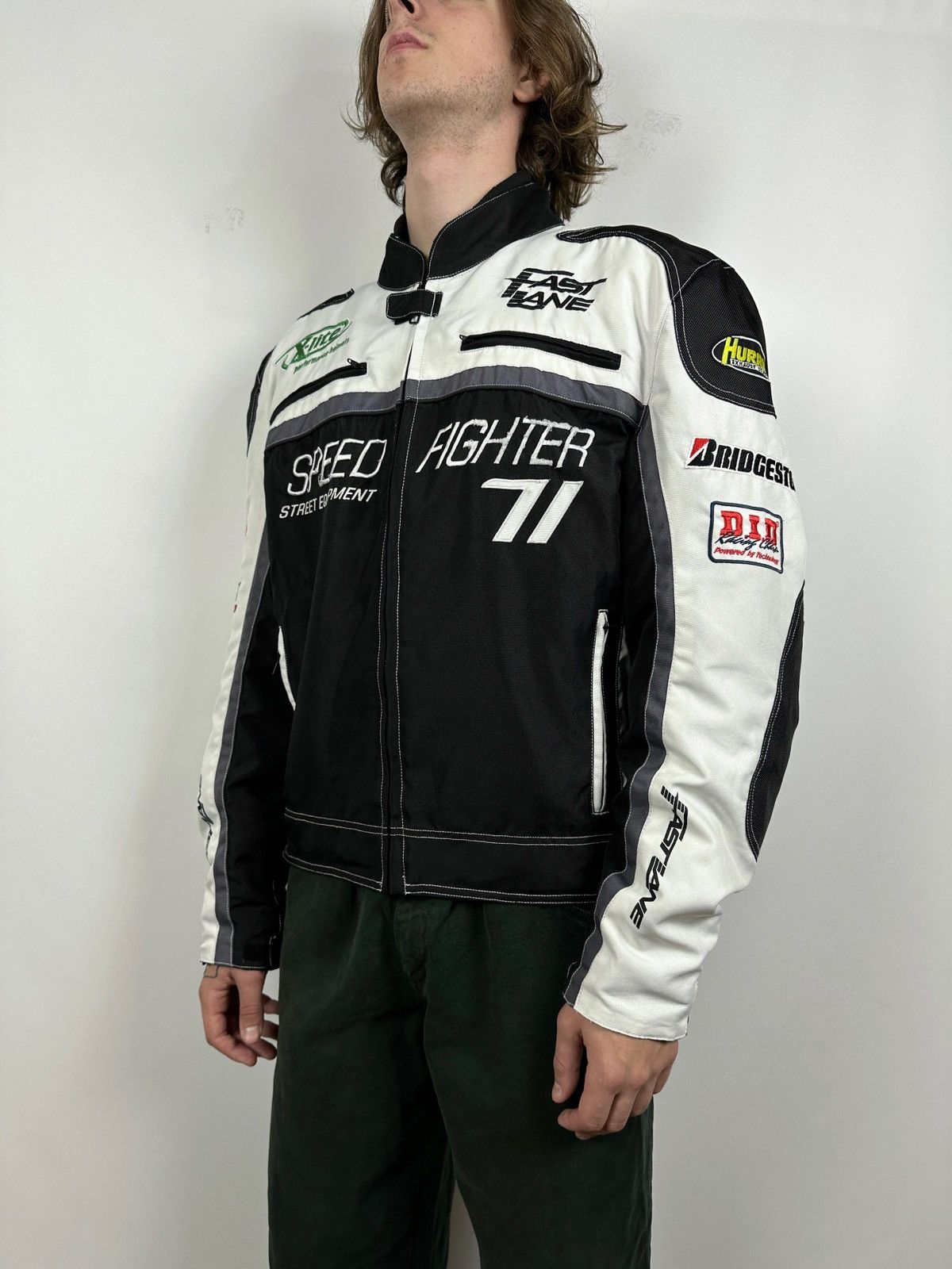 Formula 1 Vintage Speed Fighter Fast Lane Racing NASCAR Jacket Size US XL / EU 56 / 4 - 3 Thumbnail