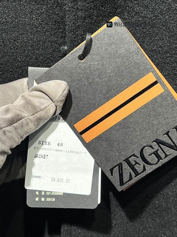 Ermenegildo Zegna Zegna FW25 Men's Stand. Size US M / EU 48-50 / 2 - 1 Thumbnail