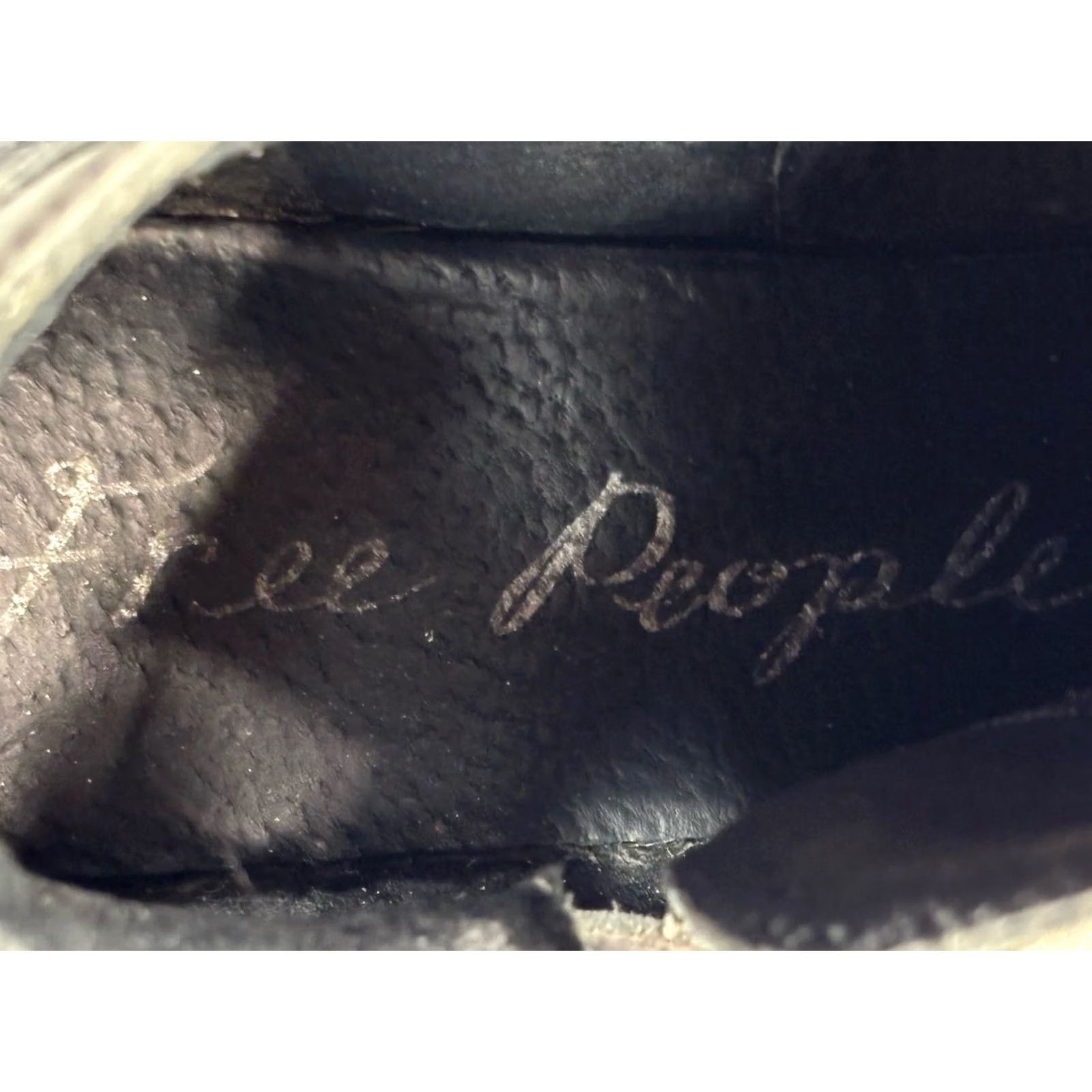 Free People Free People Braeburn Ankle Boots Women Distressed Grey Leather 39 9 Boho Festival Block Heel Leather Bootie Casual Womens Wardrobe Clean Size US 9 / IT 39 - 6 Thumbnail