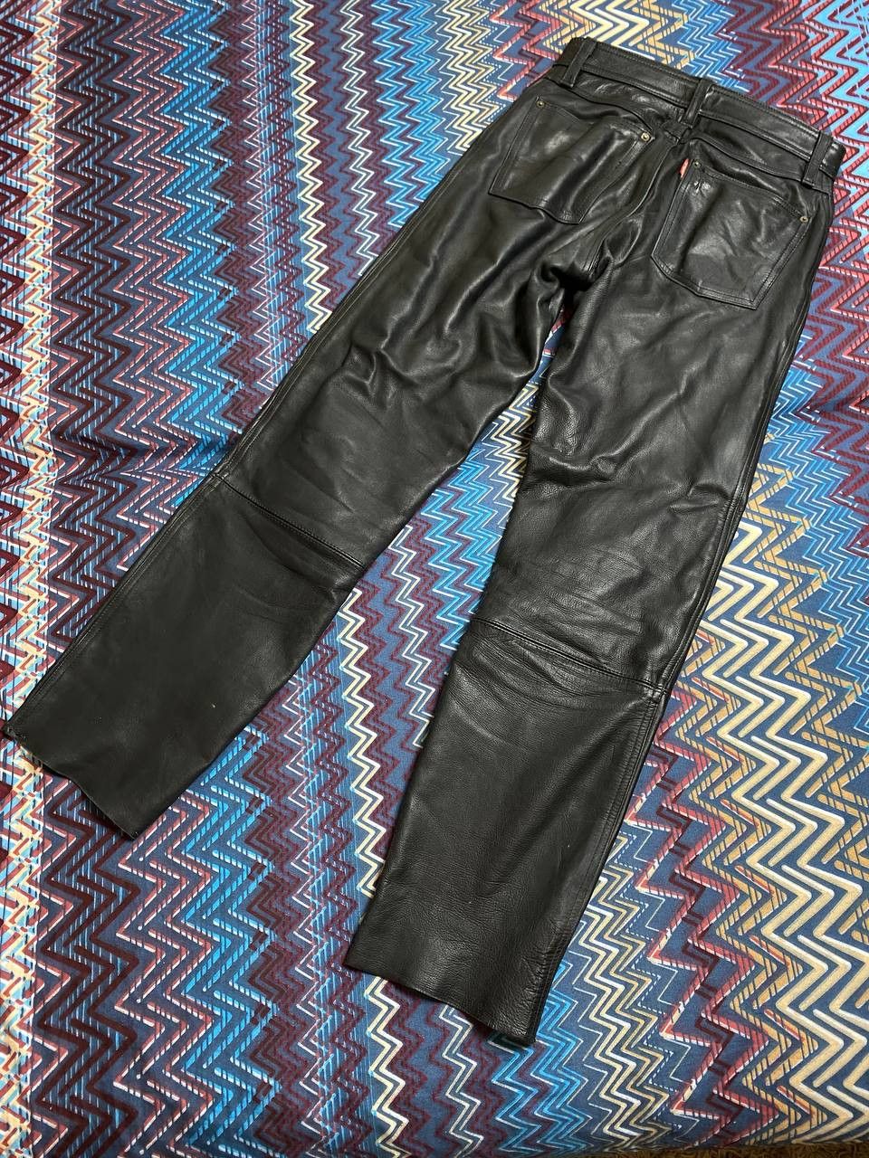 Leather × Vintage Vintage Echtes Leder bondage leather pants Size US 32 / EU 48 - 11 Thumbnail