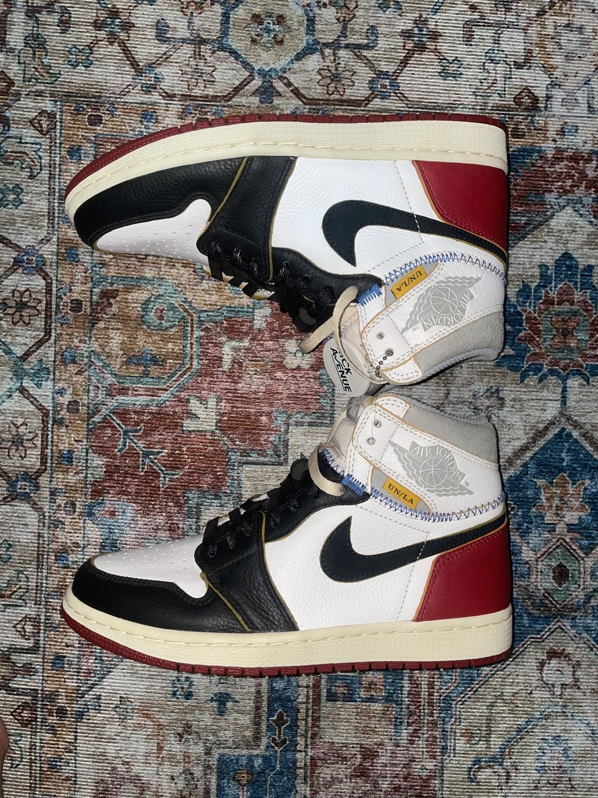Nike Jordan 1 Retro High - Union Los Angeles Black Toe Size US 7 / EU 40 - 1 Thumbnail