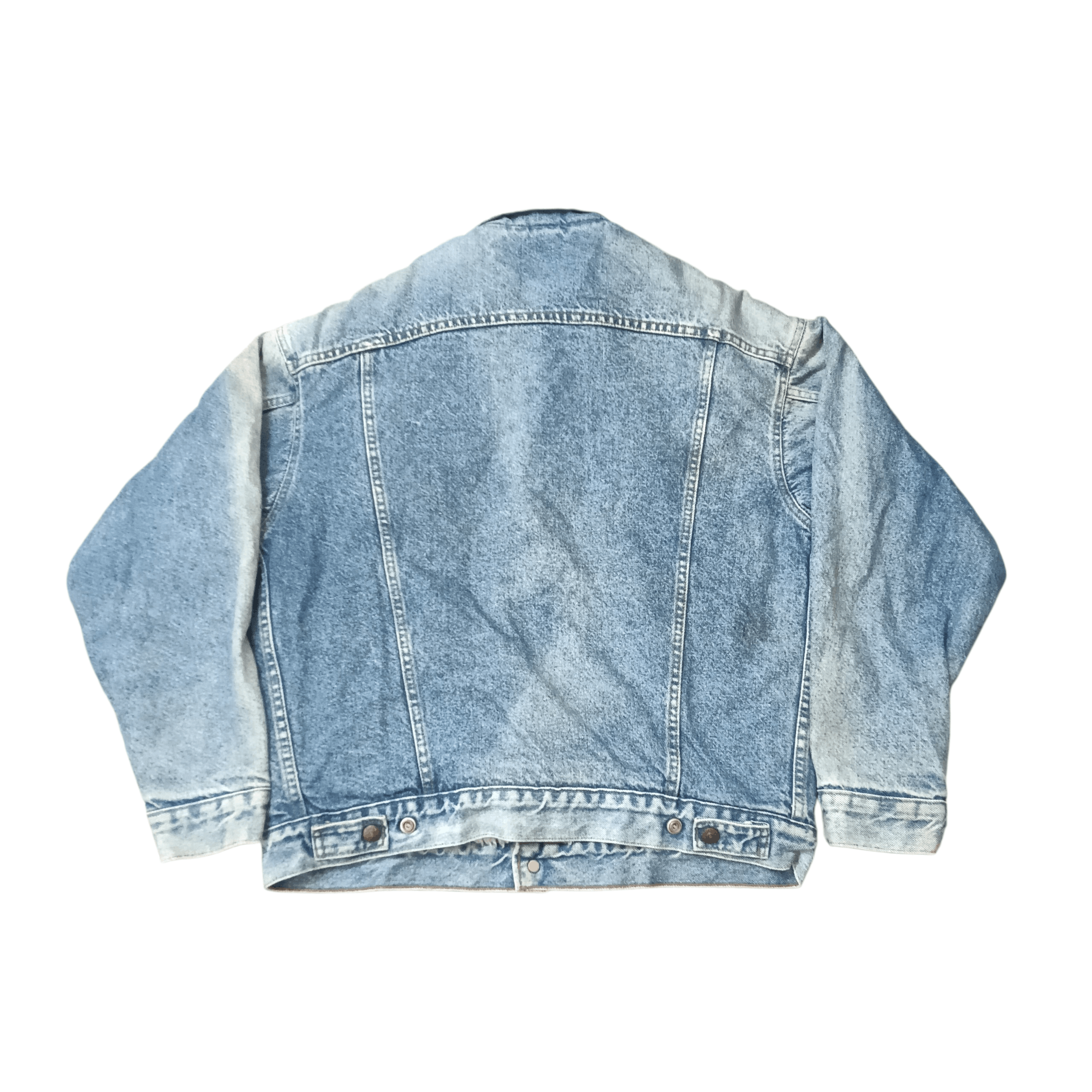 Levi's Vintage 70s 80s Levis Trucker Sherpa Denim Jacket Size US XL / EU 56 / 4 - 2 Thumbnail