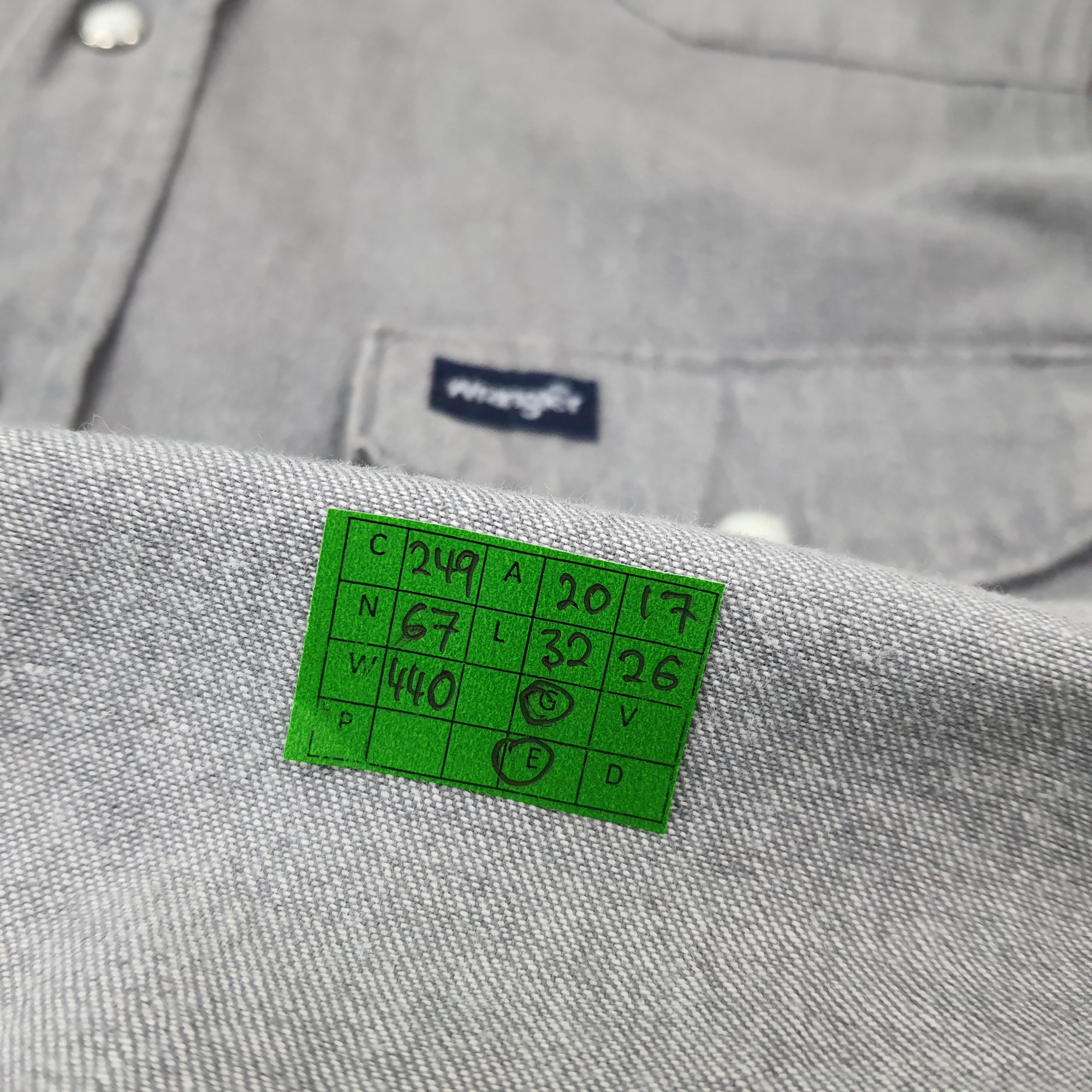 Wrangler Vintage Wrangler American Brand Button Up Shirt C249N67 Size US S / EU 44-46 / 1 - 9 Thumbnail