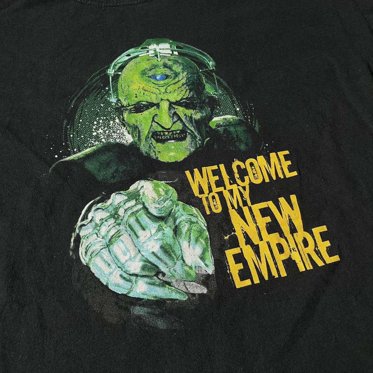 Band Tees Vintage Y2K SKELETON CREEPY FACE ABSTRACT ANGRY HORROR BONES Size US M / EU 48-50 / 2 - 6 Thumbnail