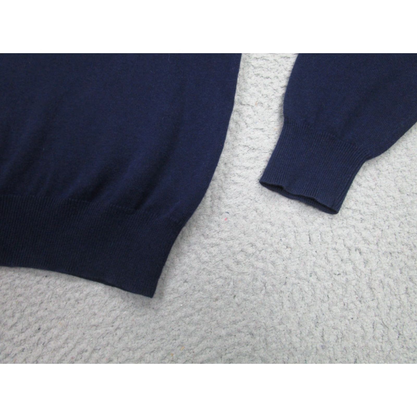 Polo Ralph Lauren Polo Ralph Lauren Polo Golf Sweater Mens L Blue Collared Knit Pullover Cashmere Blend Size US L / EU 52-54 / 3 - 3 Thumbnail