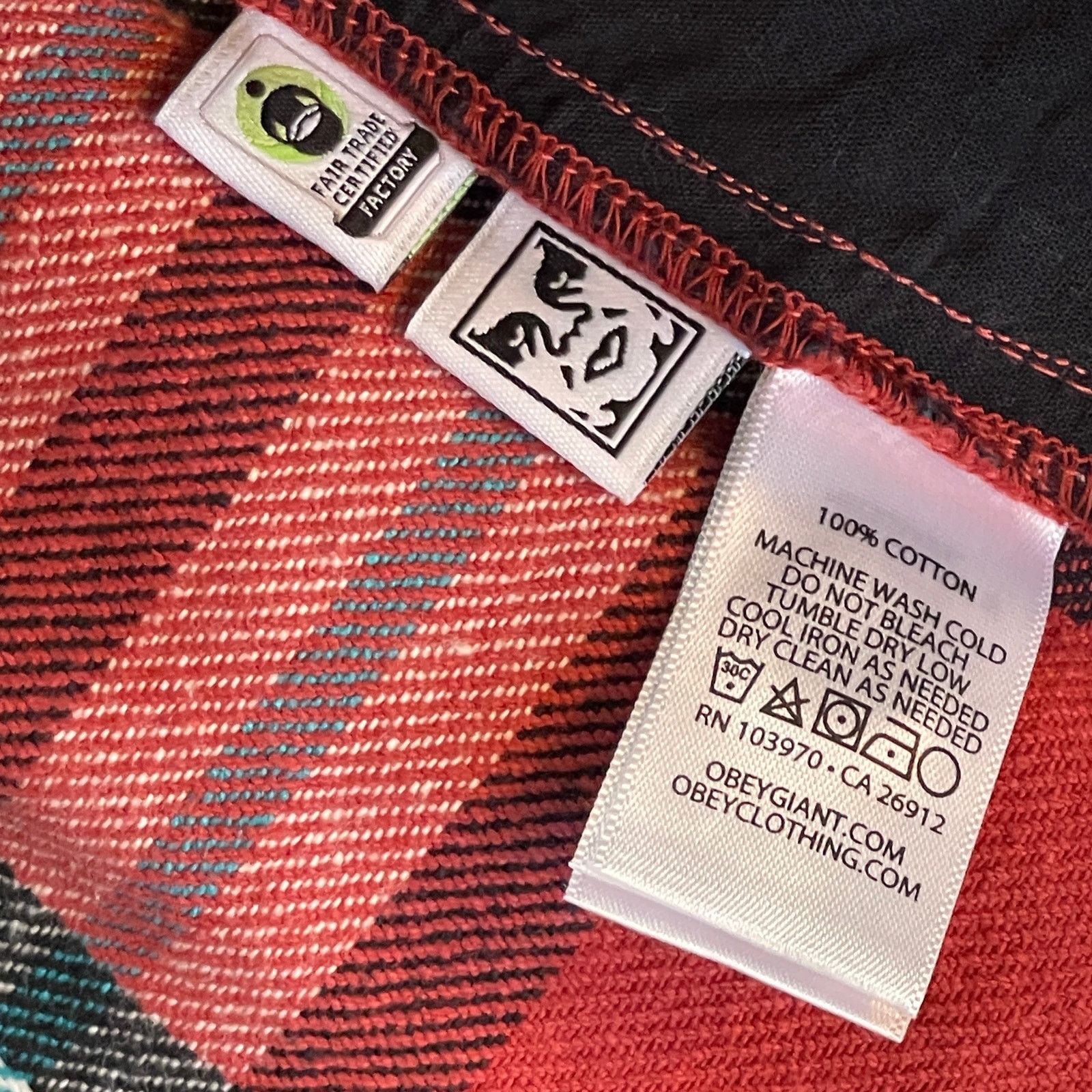 Obey OBEY Stephen Heavy Flannel Shirt Jacket Size Large NWT Size US L / EU 52-54 / 3 - 5 Thumbnail