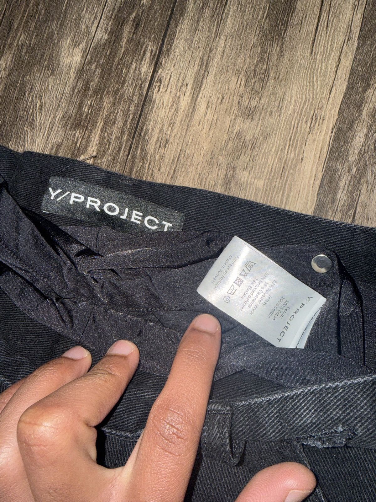Y/Project Y/Project Collapsed Waist Denim Size US 30 / EU 46 - 4 Thumbnail
