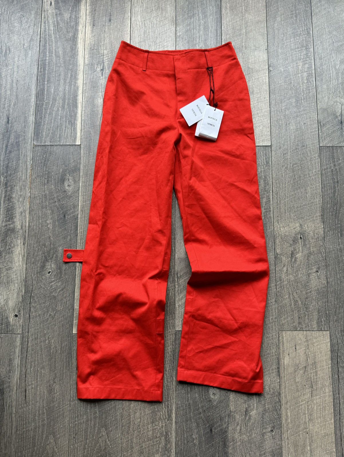 Bottega Veneta Bottega Venetta Orange Strap Pants New - 44 Size US 31 - 5 Thumbnail