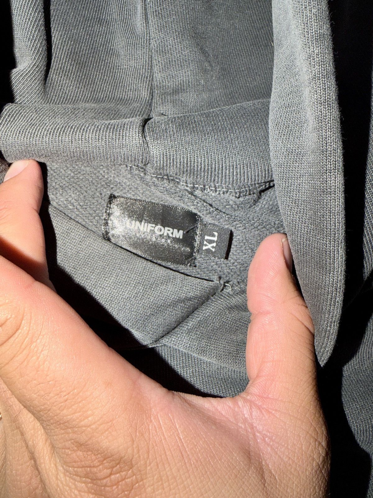 Uniform Studios Uniform Studios Logo Washed Hoodie. Size US XL / EU 56 / 4 - 4 Thumbnail