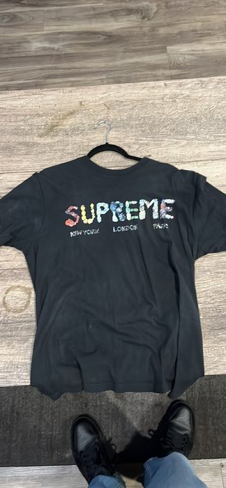 Supreme rocks hot sale tee