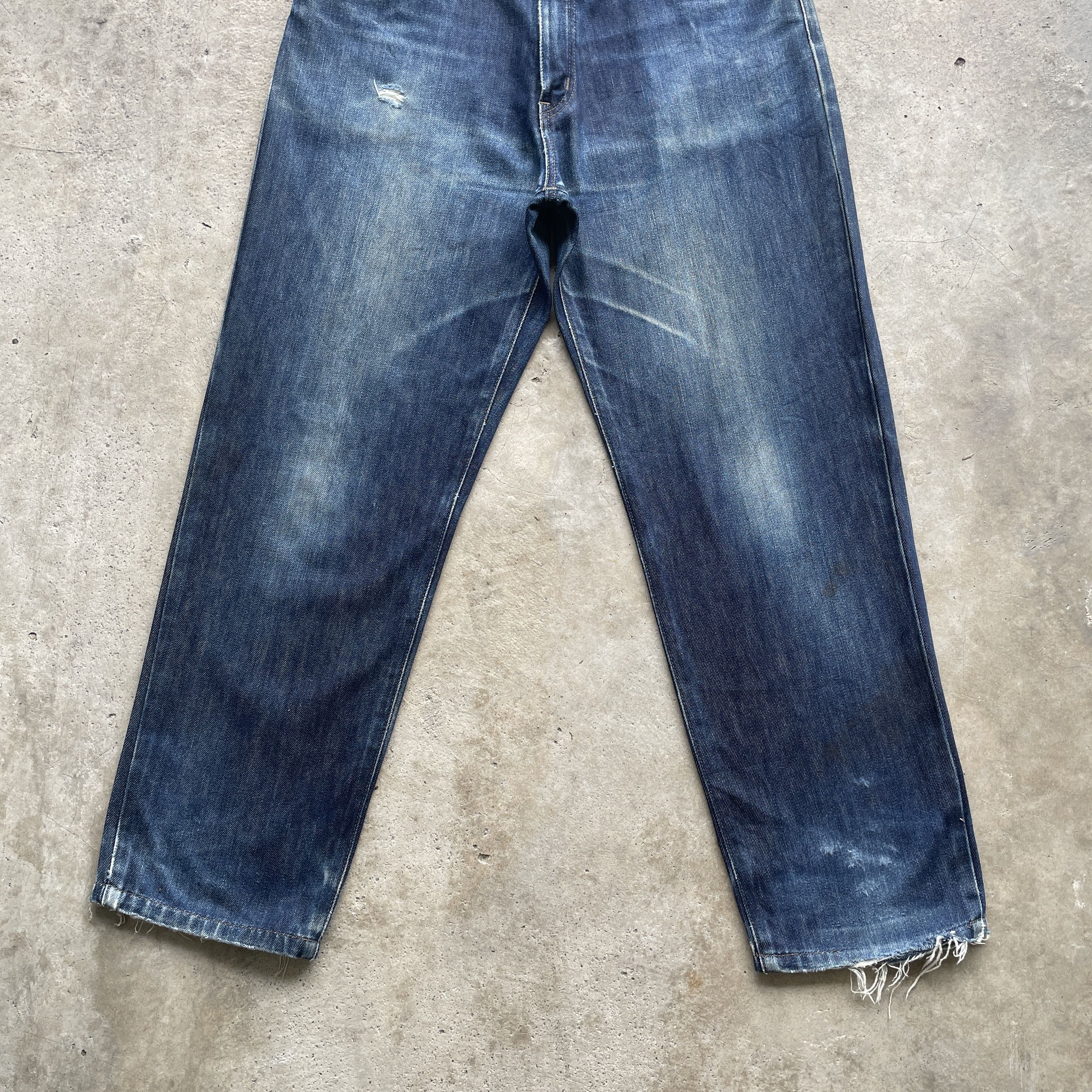 Edwin × Jean VINTAGE EDWIN 403 JEANS FADED DENIM PANTS W32 Size US 32 / EU 48 - 4 Thumbnail