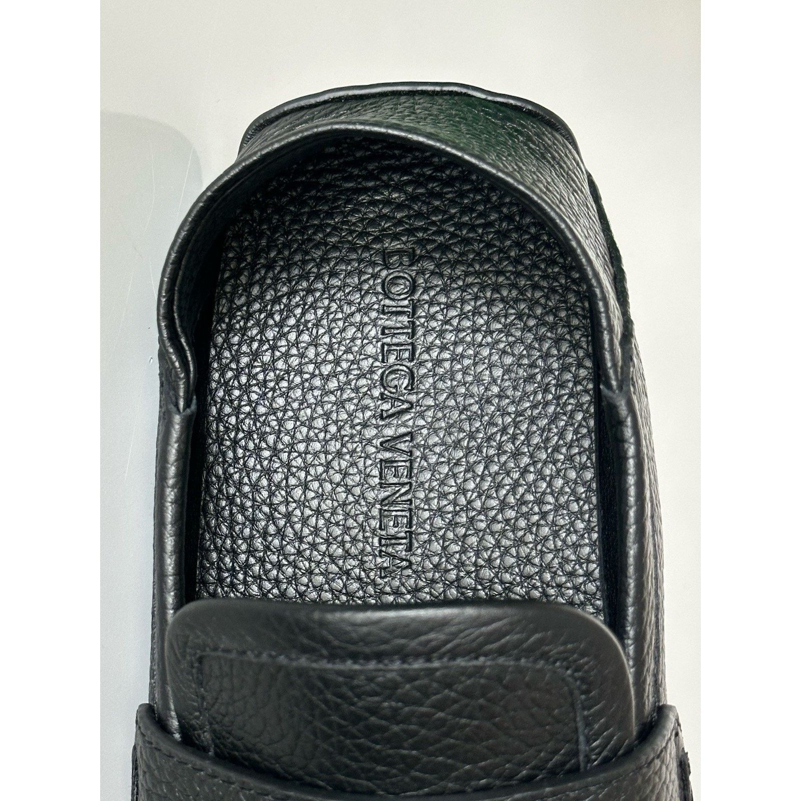 Bottega Veneta Bottega Veneta Men’s Leather Shore Shoes Black 9 US 786809 Size US 9 / EU 42 - 17 Thumbnail