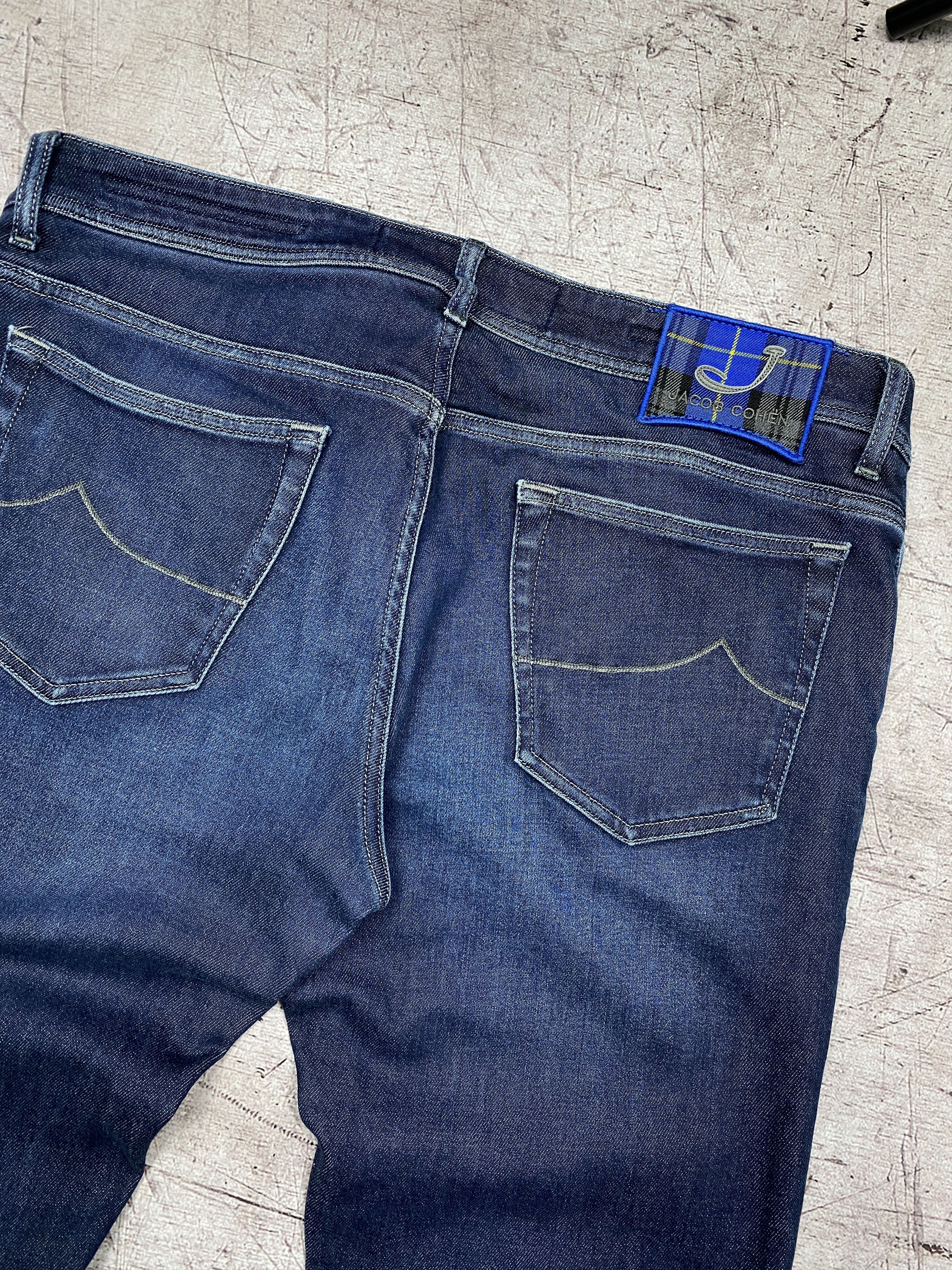Jacob Cohen × Vintage Jacob Cohen Handmade Vintage Mens Denim Pants Jeans Size US 36 / EU 52 - 9 Thumbnail