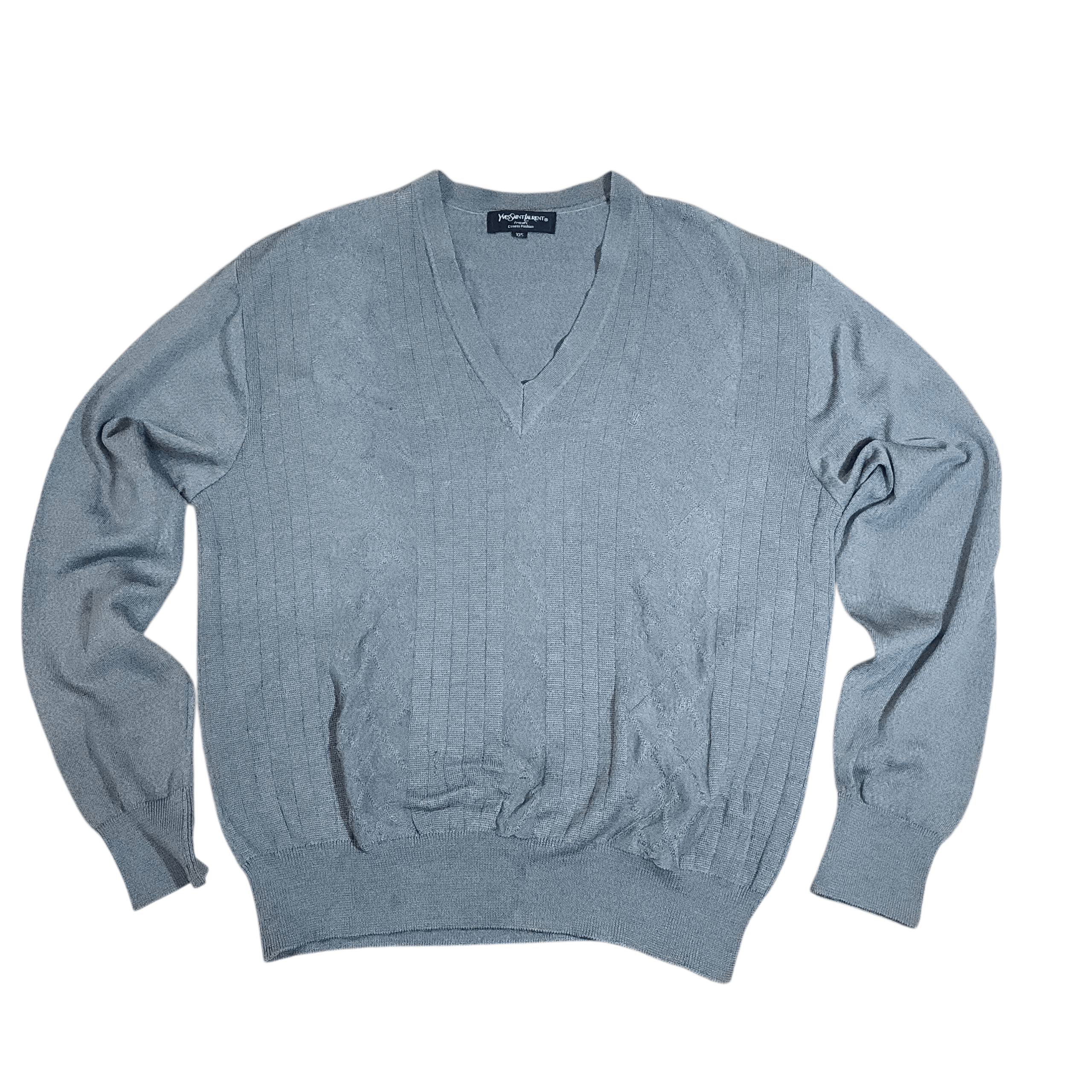 Vintage YSL Yves Saint Laurent sweater Men Knitwear size 105