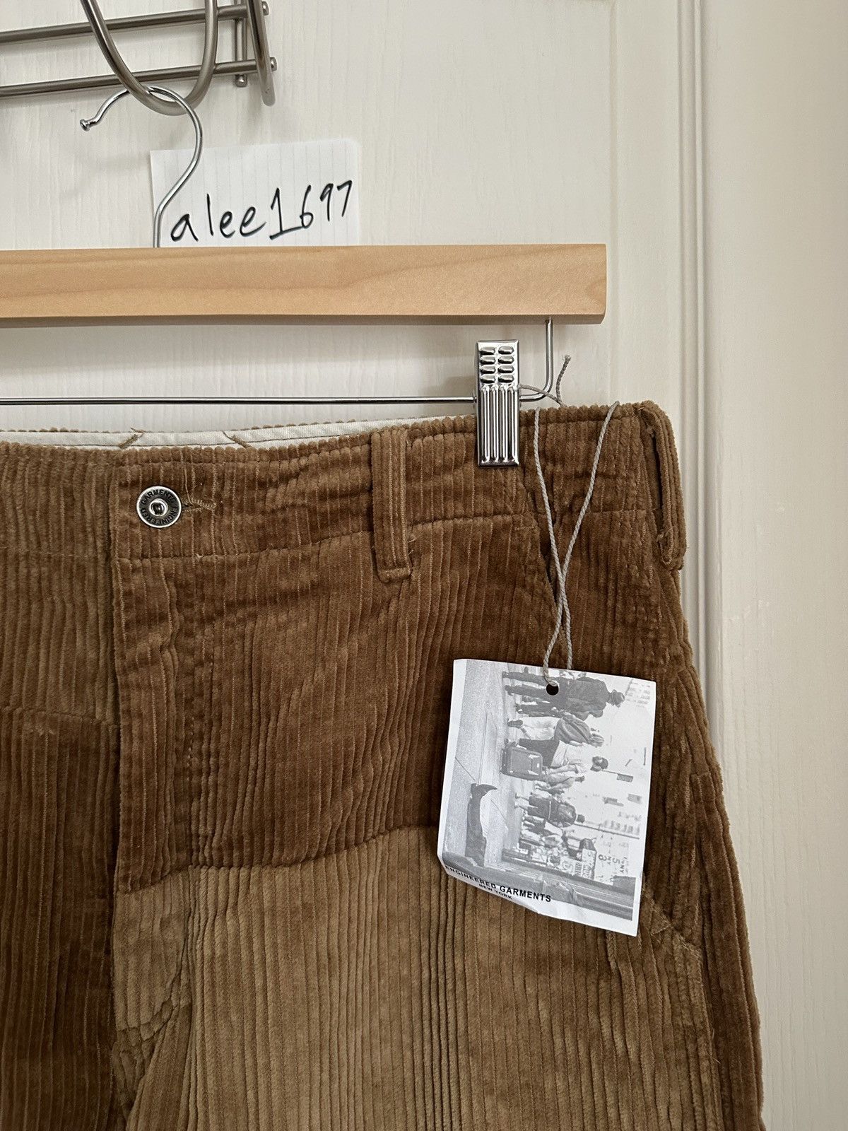 Engineered Garments Painter Pant Khaki Brown Cord Corduroy Size US 31 - 3 Thumbnail