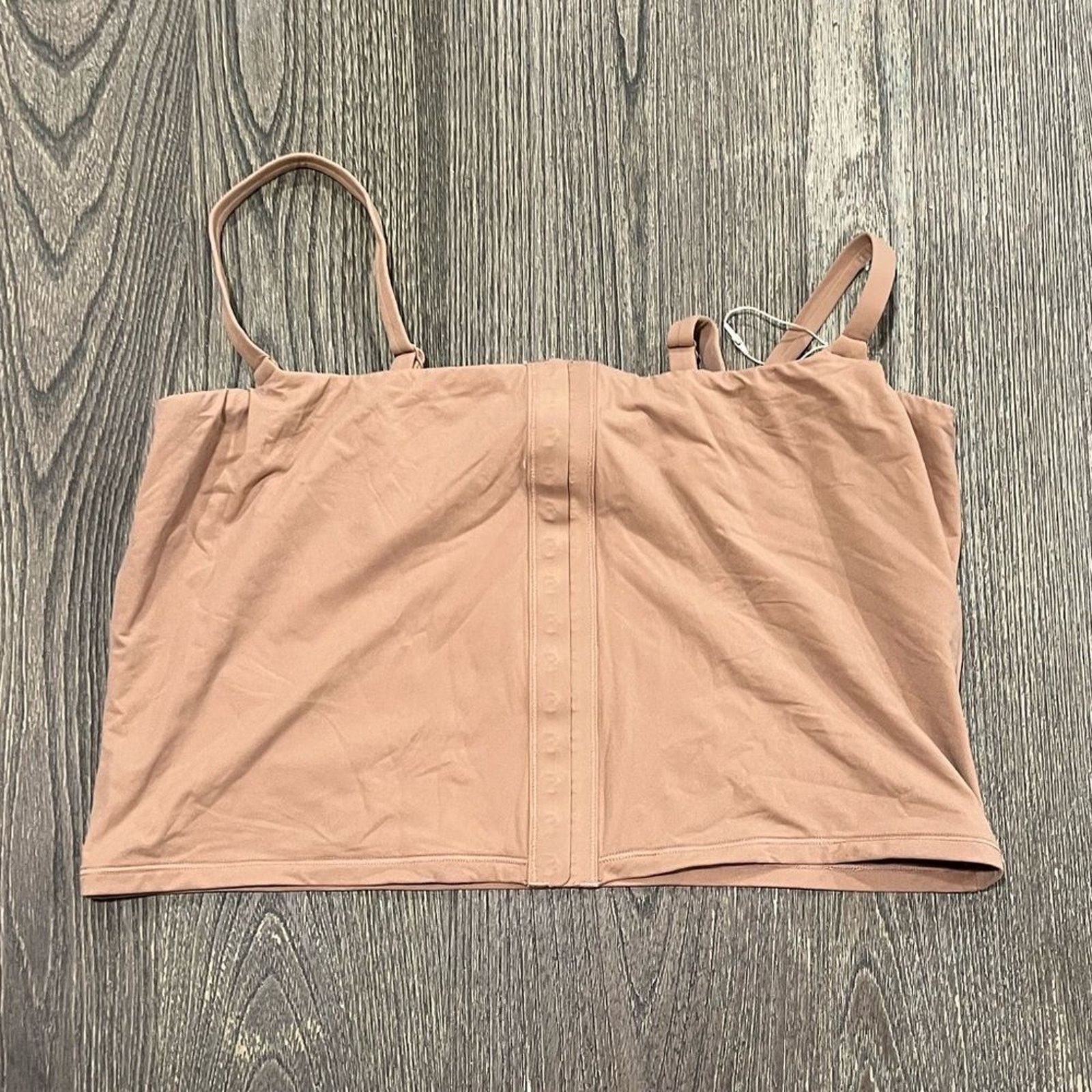 SKIMS NWT Skims Fits Everybody Adaptive Cami Crop Top Sienna 3X Size 3XL / US 20-22 - 1 Thumbnail