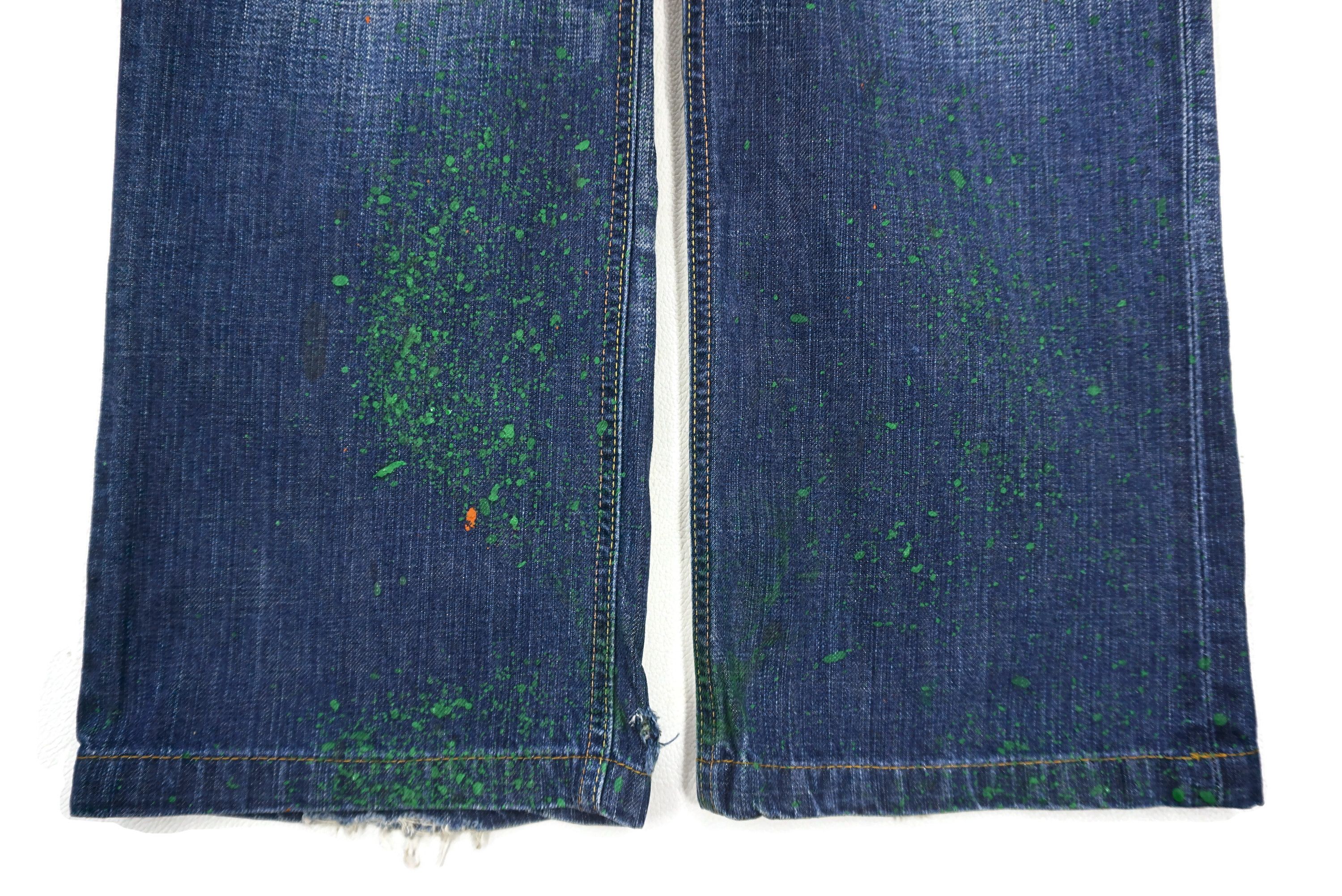 Japanese Brand Edwin Jeans Size 28 fit W30xL28 503 Blue Trip Ankle Denim Size US 28 / EU 44 - 6 Thumbnail