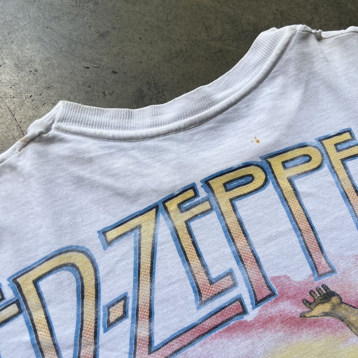 Band Tees × Vintage VTG 1995 Led Zeppelin No Quarter Tour Band Tee Shirt Size US L / EU 52-54 / 3 - 17 Thumbnail