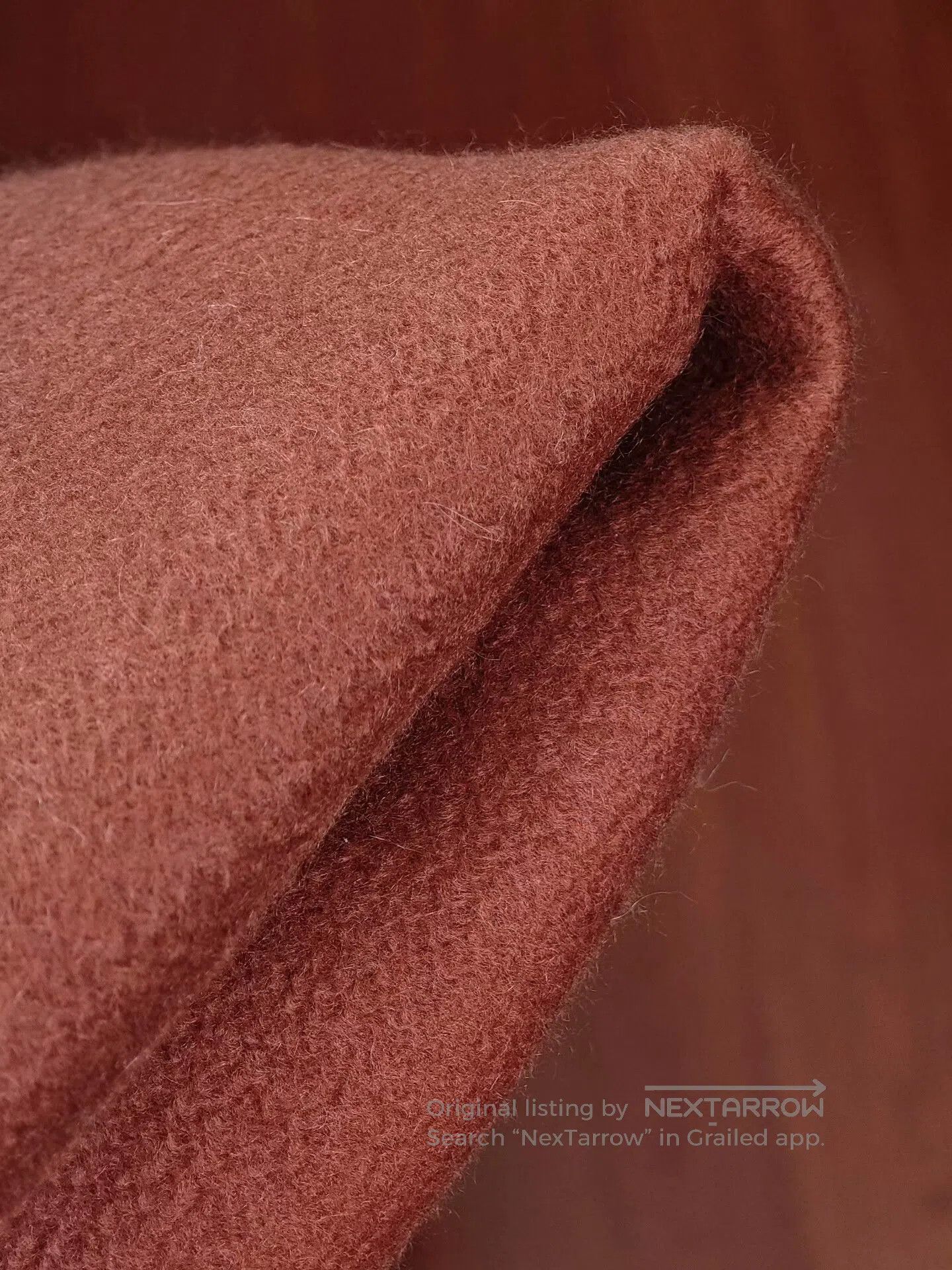Japanese Brand Vicuna Cashmere Blend Scarf. Size ONE SIZE - 5 Thumbnail