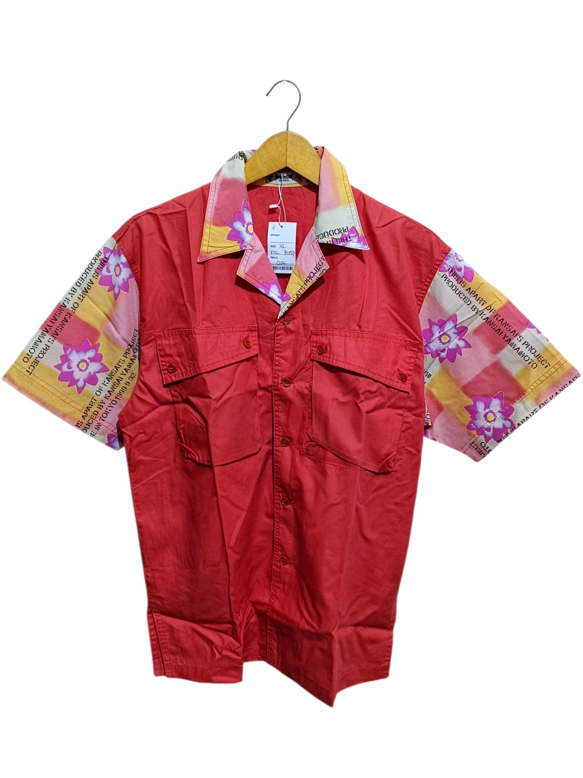 Kansai Yamamoto 💥Archive KANSAI YAMAMOTO 90's PROJECT SHIRT Size US S / EU 44-46 / 1 - 1 Thumbnail