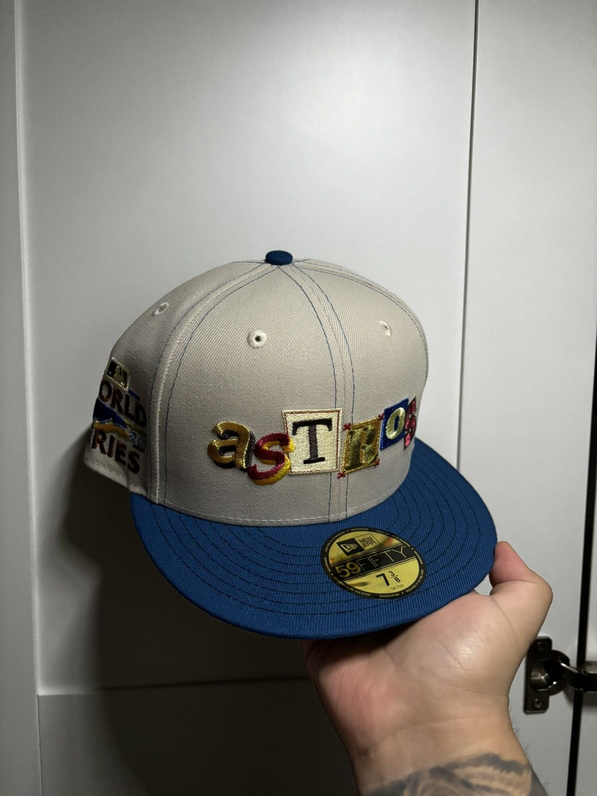 image of Houston Astros Travis Scott X Astroworld Inspired Fitted in Stone, Men's