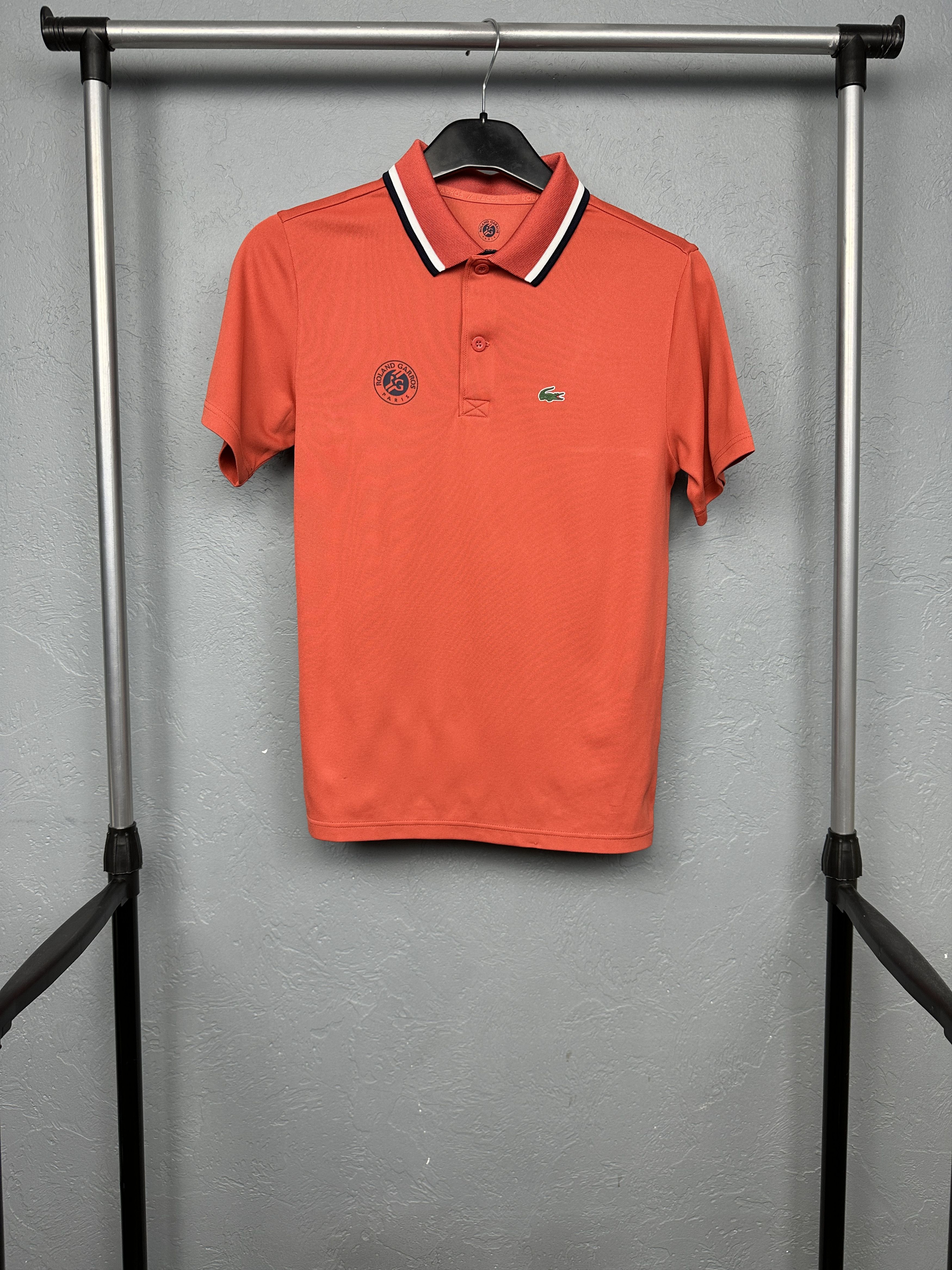 Lacoste Lacoste Roland Garros Mens Polo Shirt Size US XS / EU 42 / 0 - 1 Thumbnail