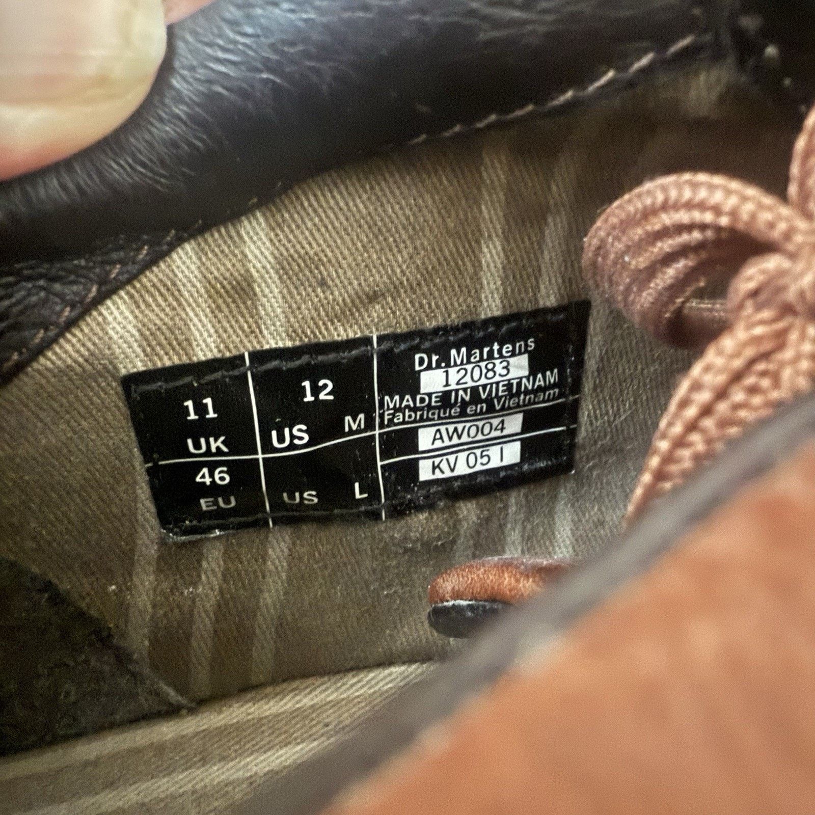 Dr. Martens Vintage Dr Martens Oxford Keith Chunky Grunge Heritage Y2K Size US 12 / EU 45 - 7 Thumbnail