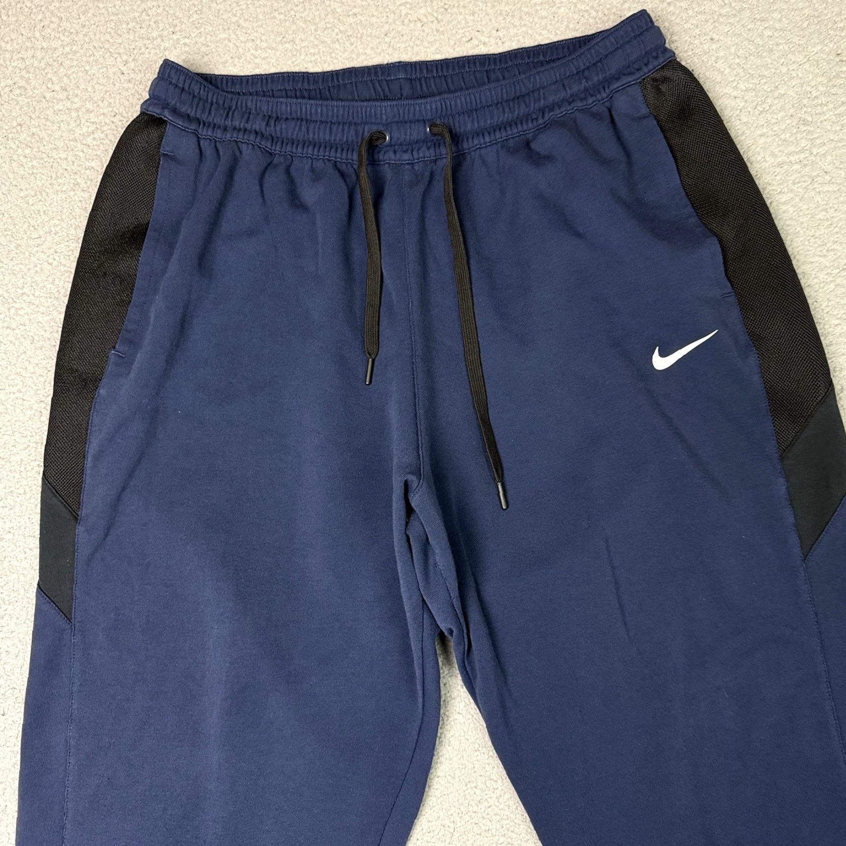 Nike Nike Showtime Pants Mens XXXL Blue Basketball Jogger Pockets Tapered Casual athleisure Sports Size US 39 - 3 Thumbnail