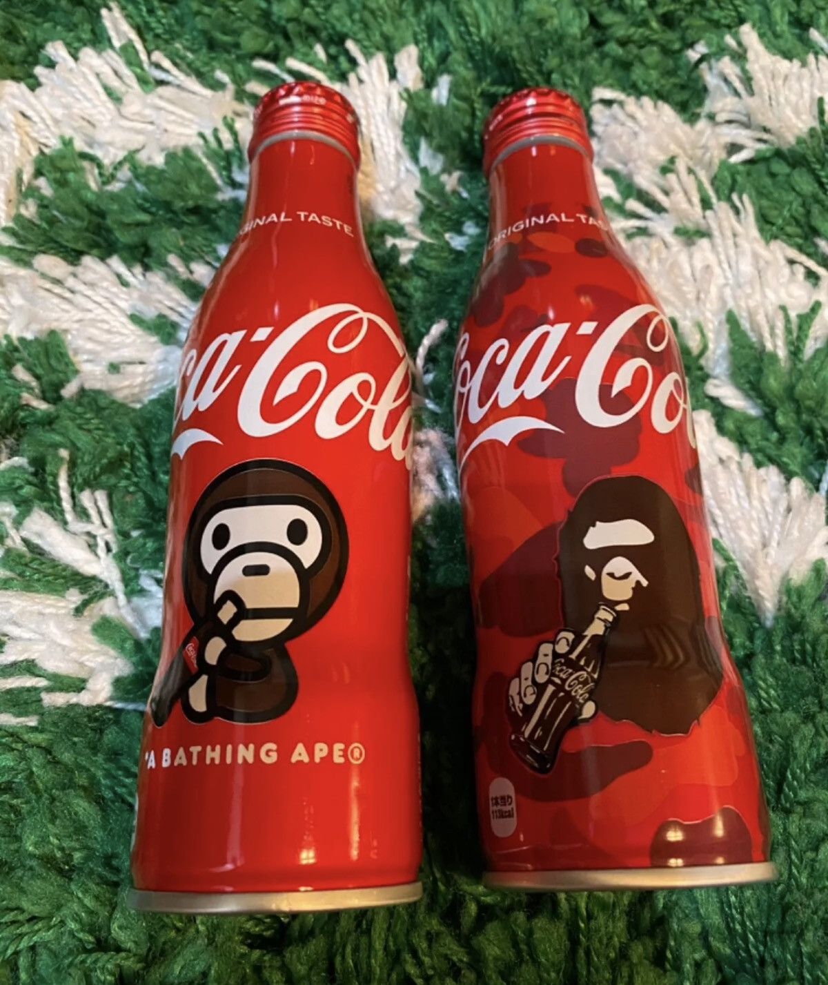 Bape × Coca Cola Coca-Cola Bathing Ape Camo Red Apron | Grailed