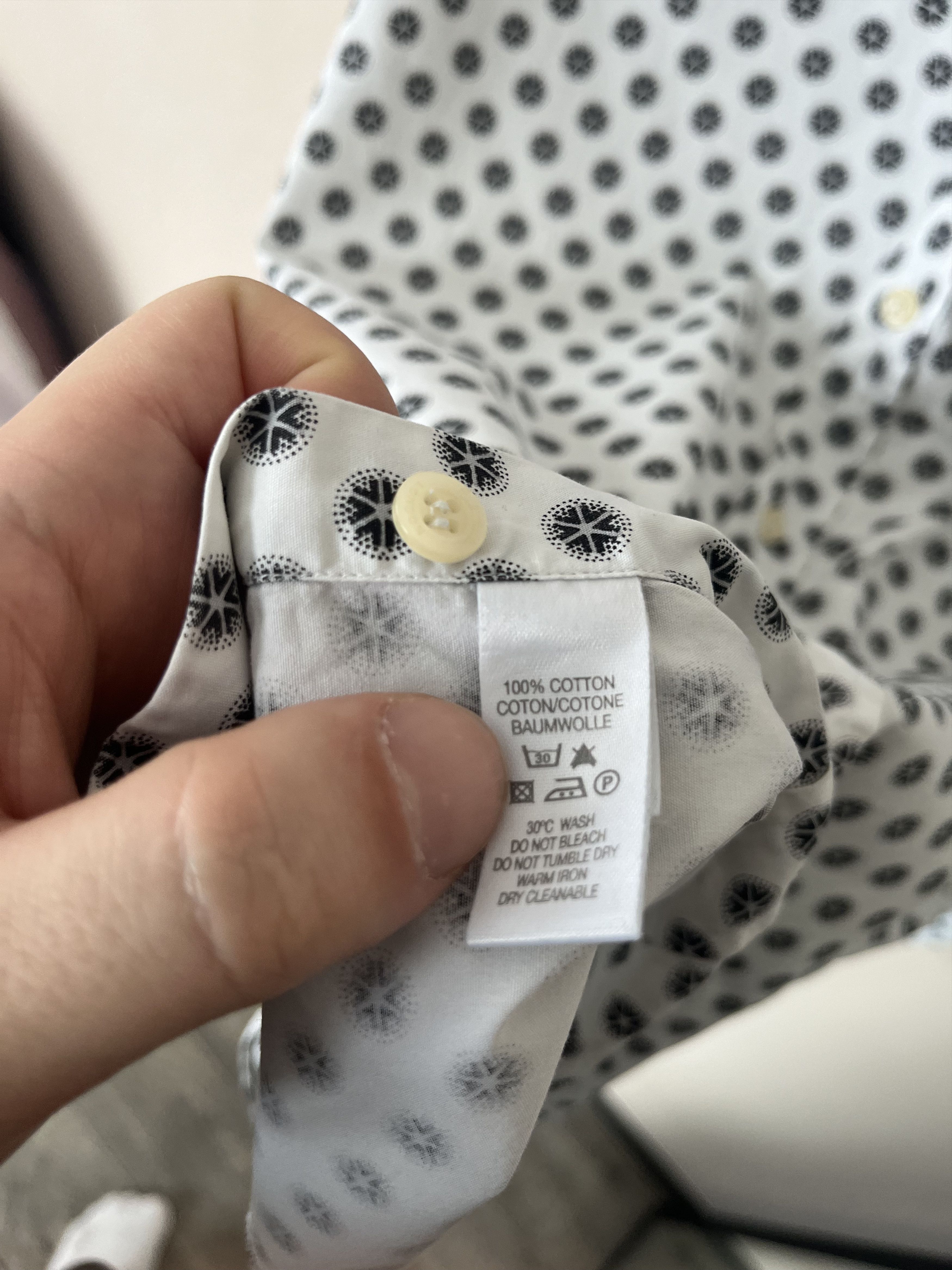 Paul Smith Paul Smith Button Up Shirt Mens Size 16/41 White Size US M / EU 48-50 / 2 - 13 Thumbnail