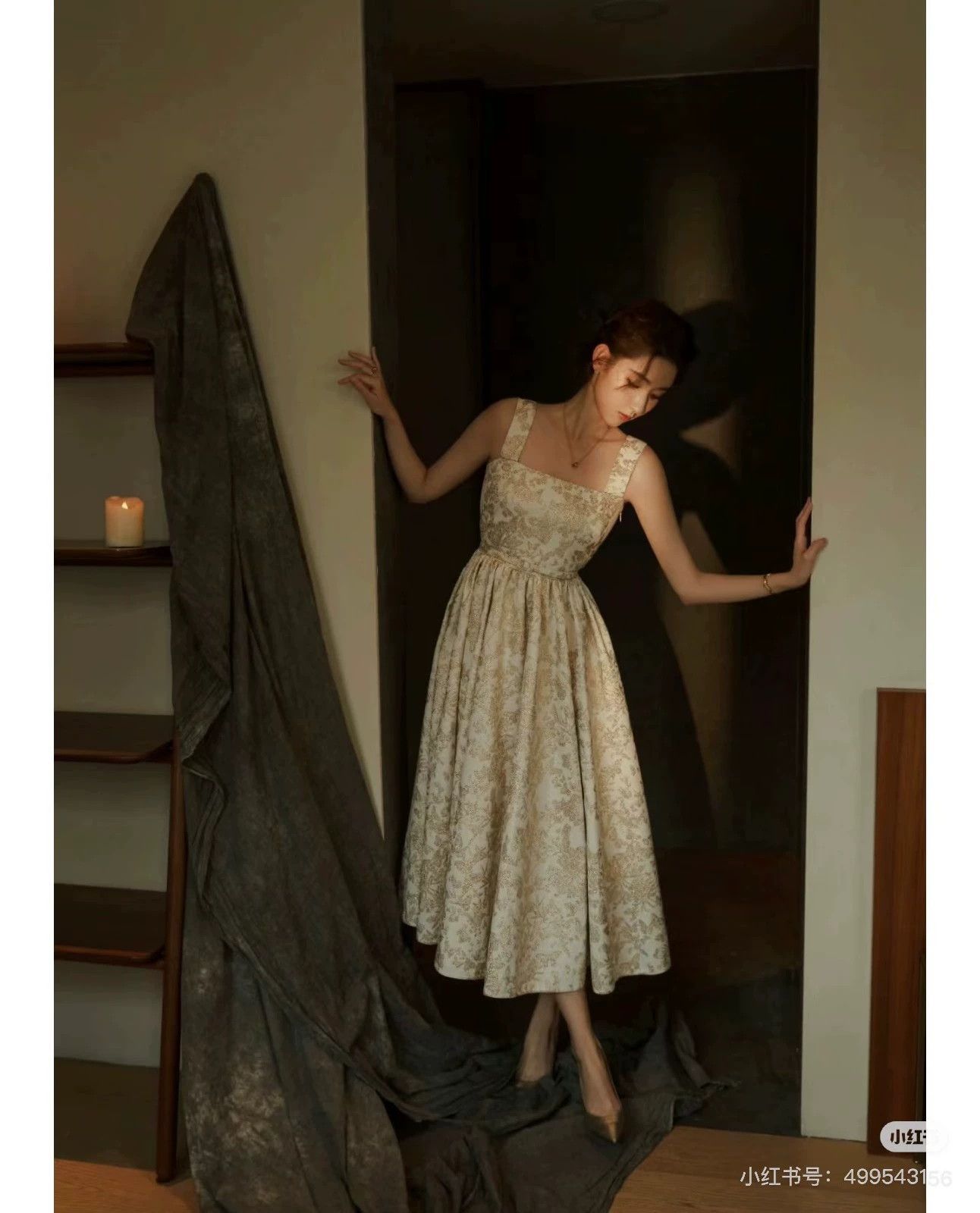 Dior Dior White Platinum Bow Embroidered Long Gown FR38 No Belt Size S / US 4 / IT 40 - 8 Thumbnail