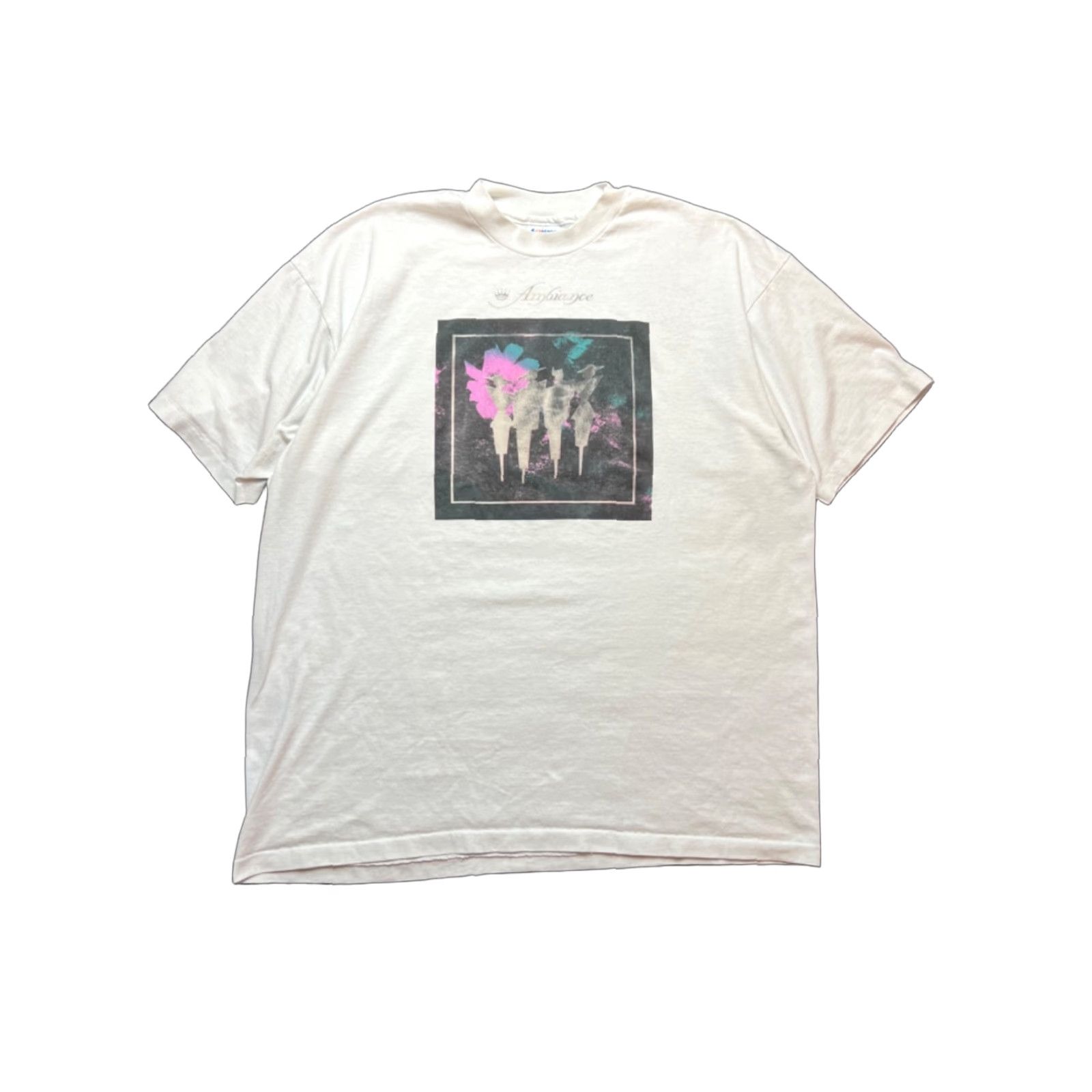 Hanes VINTAGE Ambiance 80s Graphic Shirt Hanes T-Shirt 2XL White Mens Size US XXL / EU 58 / 5 - 1 Thumbnail