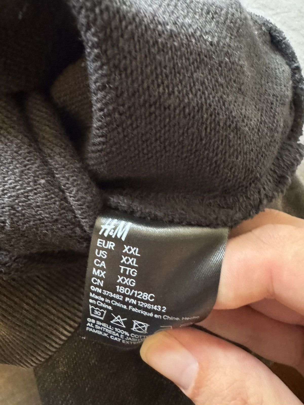 Y/Project Glenn Martens H&M Hoodie Black Size US XXL / EU 58 / 5 - 4 Thumbnail