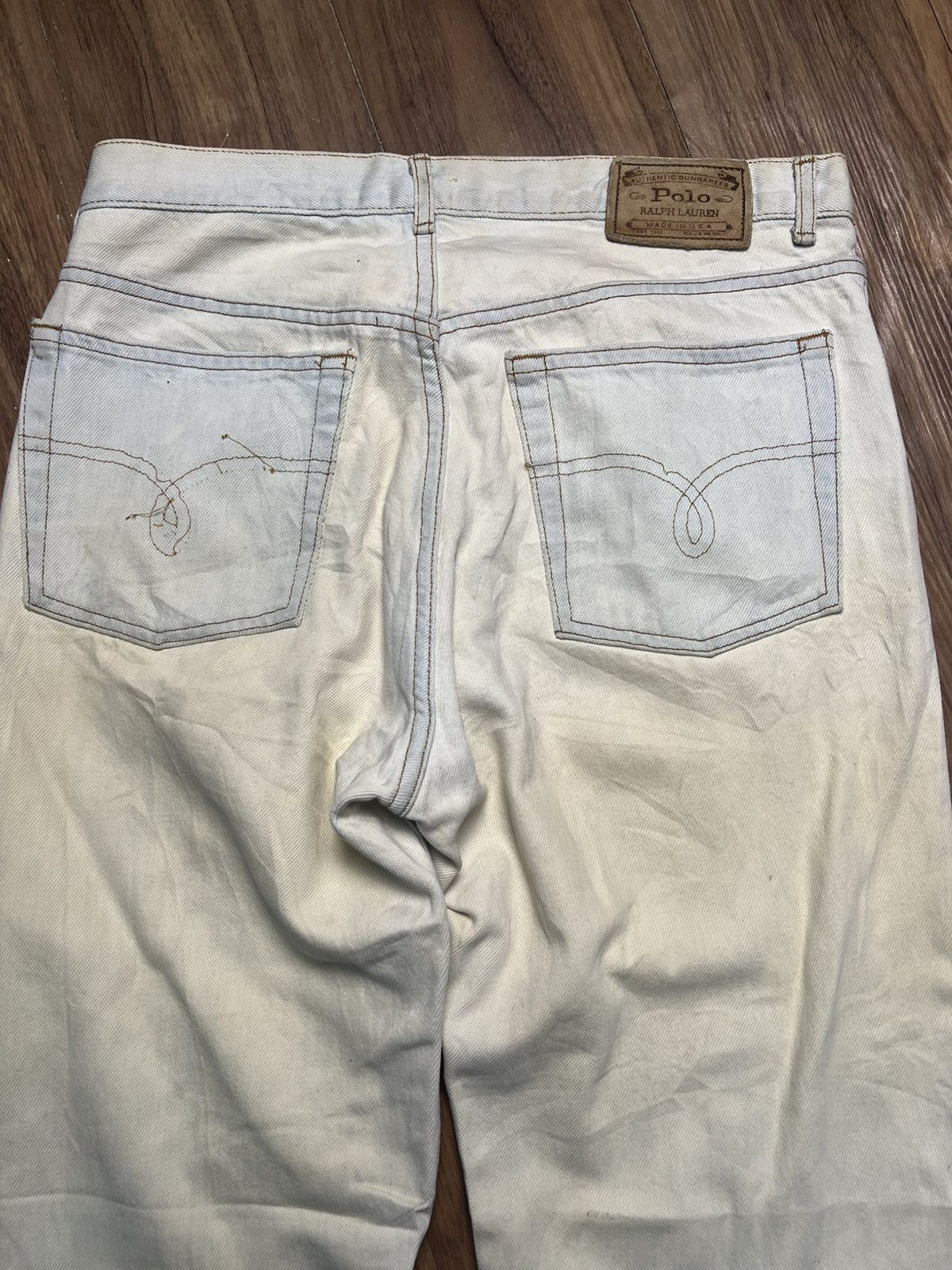 Polo Ralph Lauren Polo Ralph Lauren Denim Jeans Made in USA 90s Style (43) Size US 31 - 11 Thumbnail