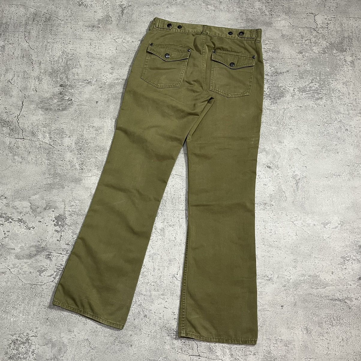 N.Hoolywood N-Hoolywood Bootcut Workpants - Olive Size US 28 / EU 44 - 2 Thumbnail