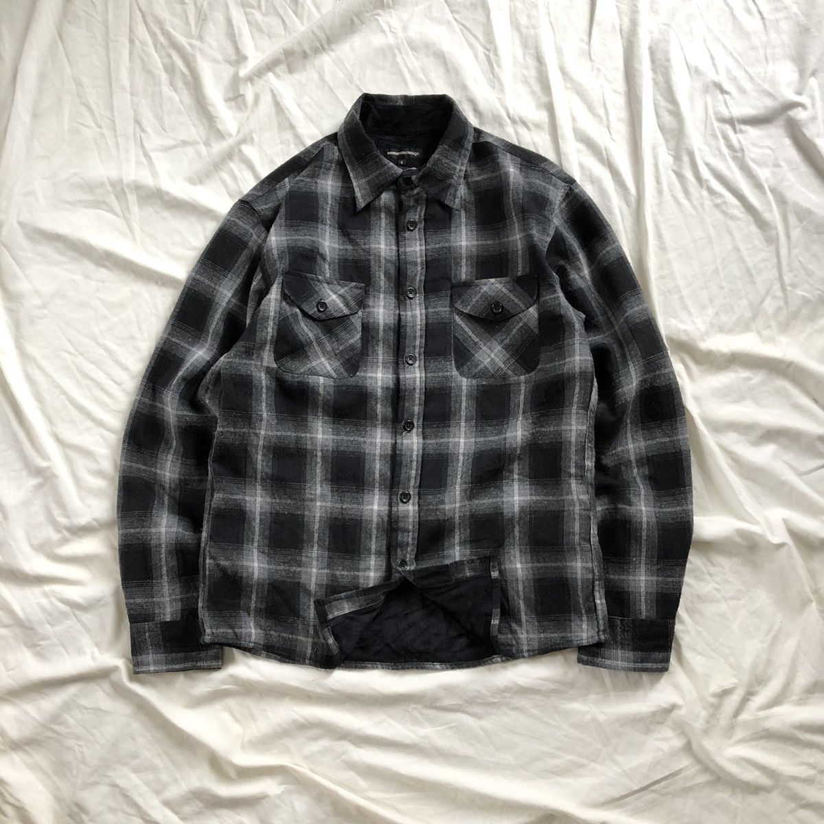 semanticdesign SEMANTIC DESIGN Flannel Check Shirt Size US S / EU 44-46 / 1 - 1 Thumbnail