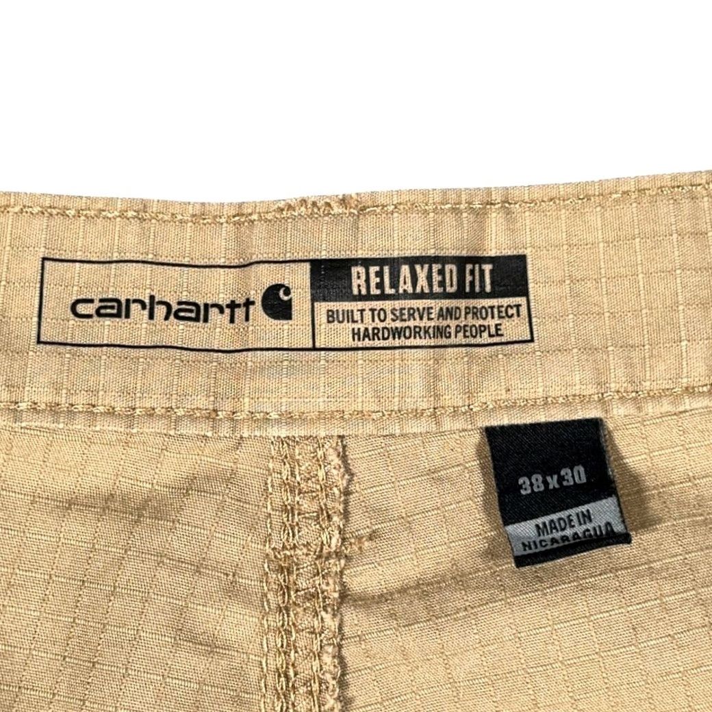 Carhartt Carhartt Pants Mens 38x29 Brown Cargo Ripstop Relaxed Fit Workwear Outdoor Size US 38 / EU 54 - 5 Thumbnail