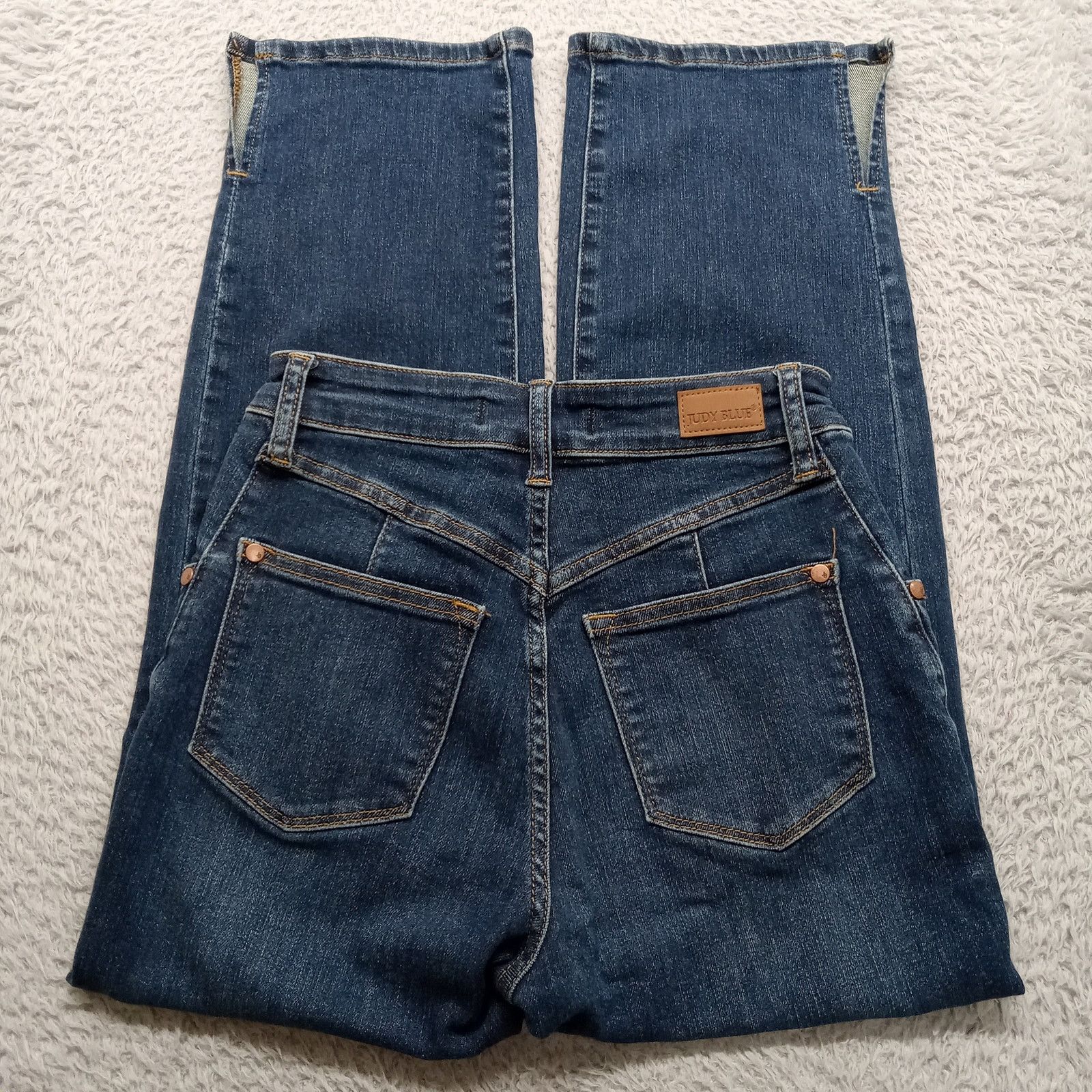 Judy Blue Judy Blue Crop Jeans 25 X 25 Women's Denim Split Ankle Size 25" / US 0 / IT 36 - 4 Thumbnail