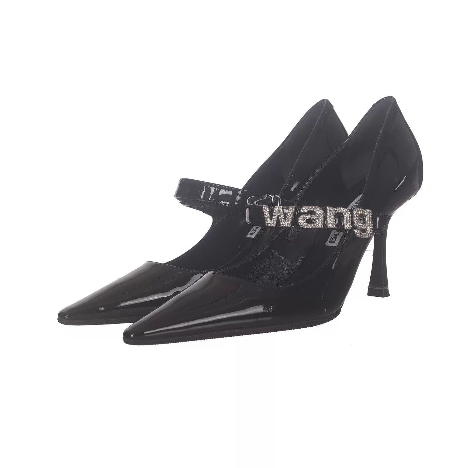 Alexander Wang alexanderwang crystal buckle Mary Jane 36 Size US 5.5 / IT 35.5 - 1 Thumbnail