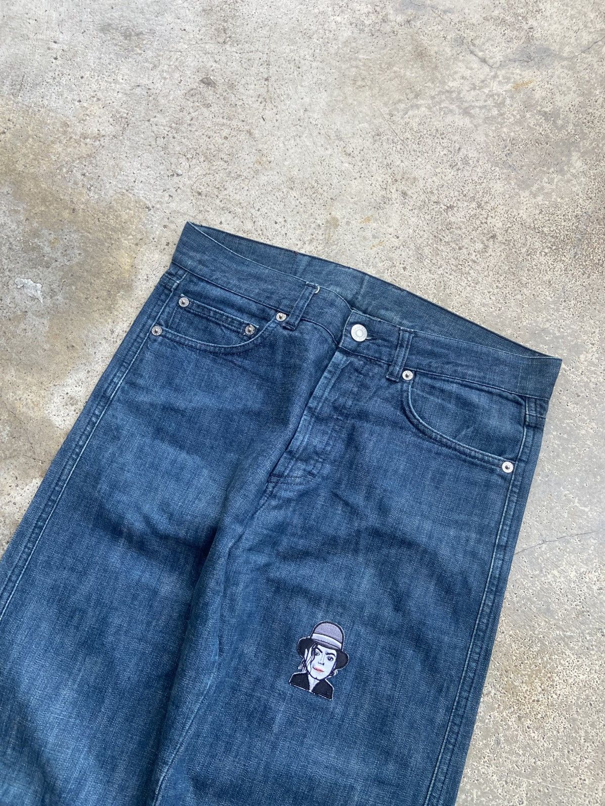 Jil Sander Vintage Jil Sander ‘Raf Simons Era’ Patches Raw Denim Size US 30 / EU 46 - 3 Thumbnail