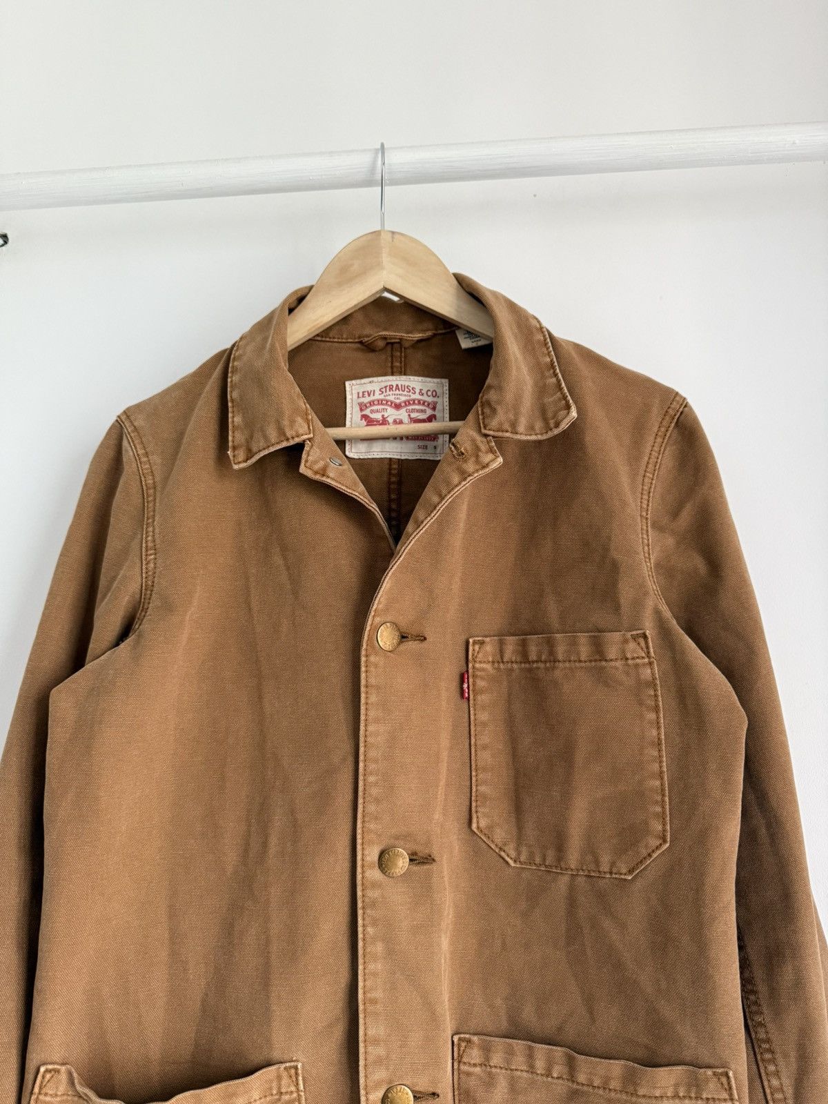 Levi's Levi’s Engineer Chore Canvas Worker Jacket Men Size US S / EU 44-46 / 1 - 2 Thumbnail