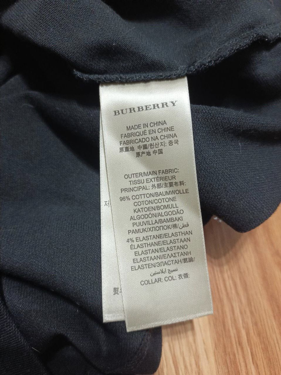 Burberry Burberry Brit Black Polo T-Shirt Womens Size S Size S / US 4 / IT 40 - 11 Thumbnail