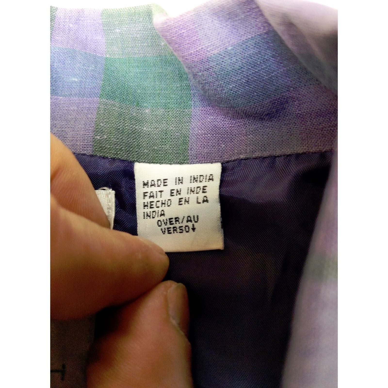 Liz Claiborne Liz Claiborne Shirt Blazer Women Plaid Multicolor 1 Button Long Sleeve Plus Size Fashion Street Styles Size XS / US 0-2 / IT 36-38 - 6 Thumbnail