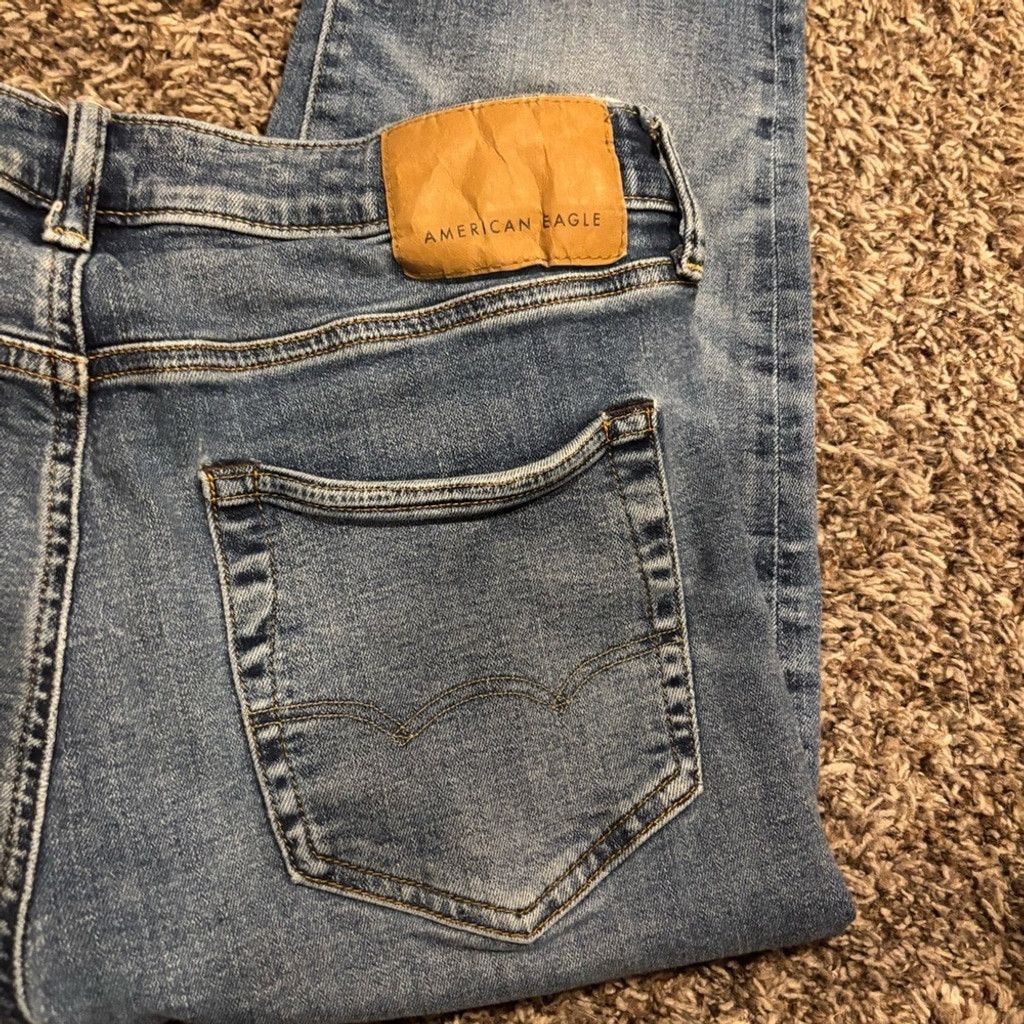 American Eagle Outfitters Men’s American Eagle Straight Jeans Size US 30 / EU 46 - 5 Thumbnail