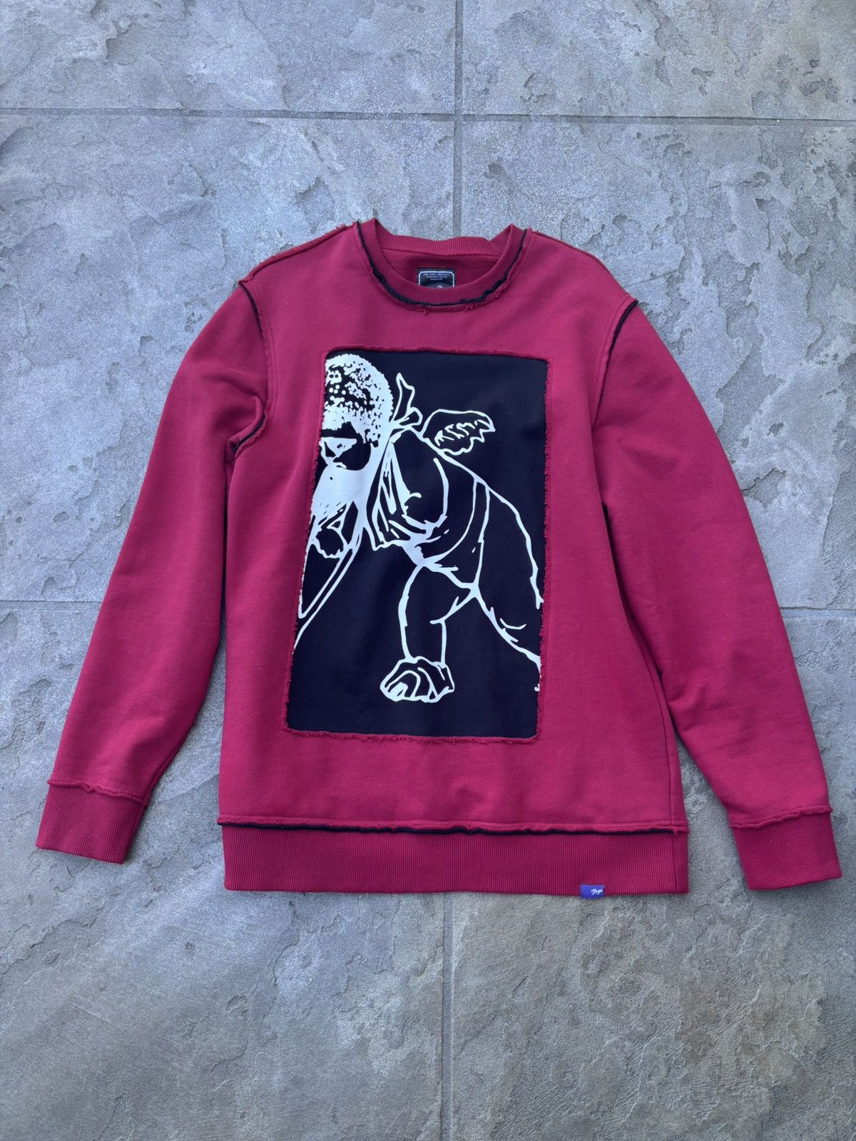Prps PRPS INSIDE-OUT GRAPHIC SWEATER Size US XL / EU 56 / 4 - 1 Thumbnail
