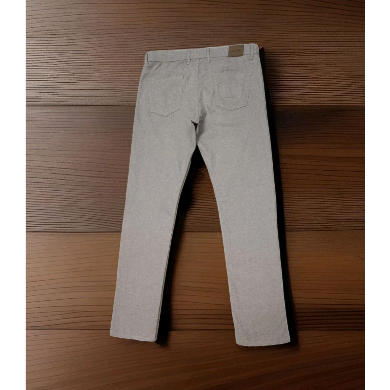 Massimo Dutti Massimo Dutti Men’s Cotton Stretch Slim Fit Chino Pants Size US 31 - 2 Thumbnail